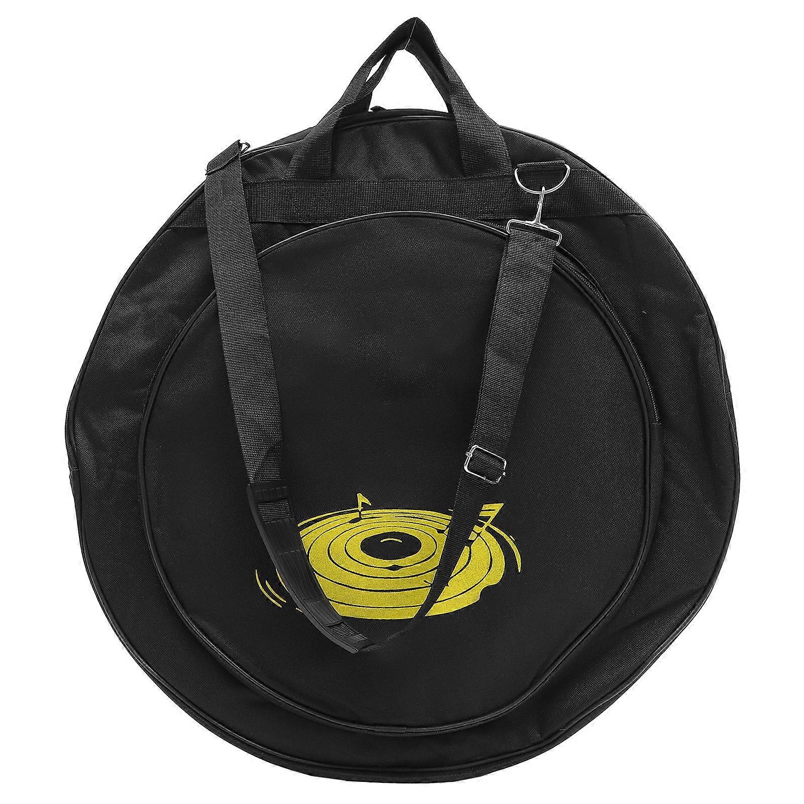 Cymbal Storage Case with Padded Protection, Comfortable Shoulder Straps, Reinforced Handle for Drummers – Organize Cymbal Accessories Securely