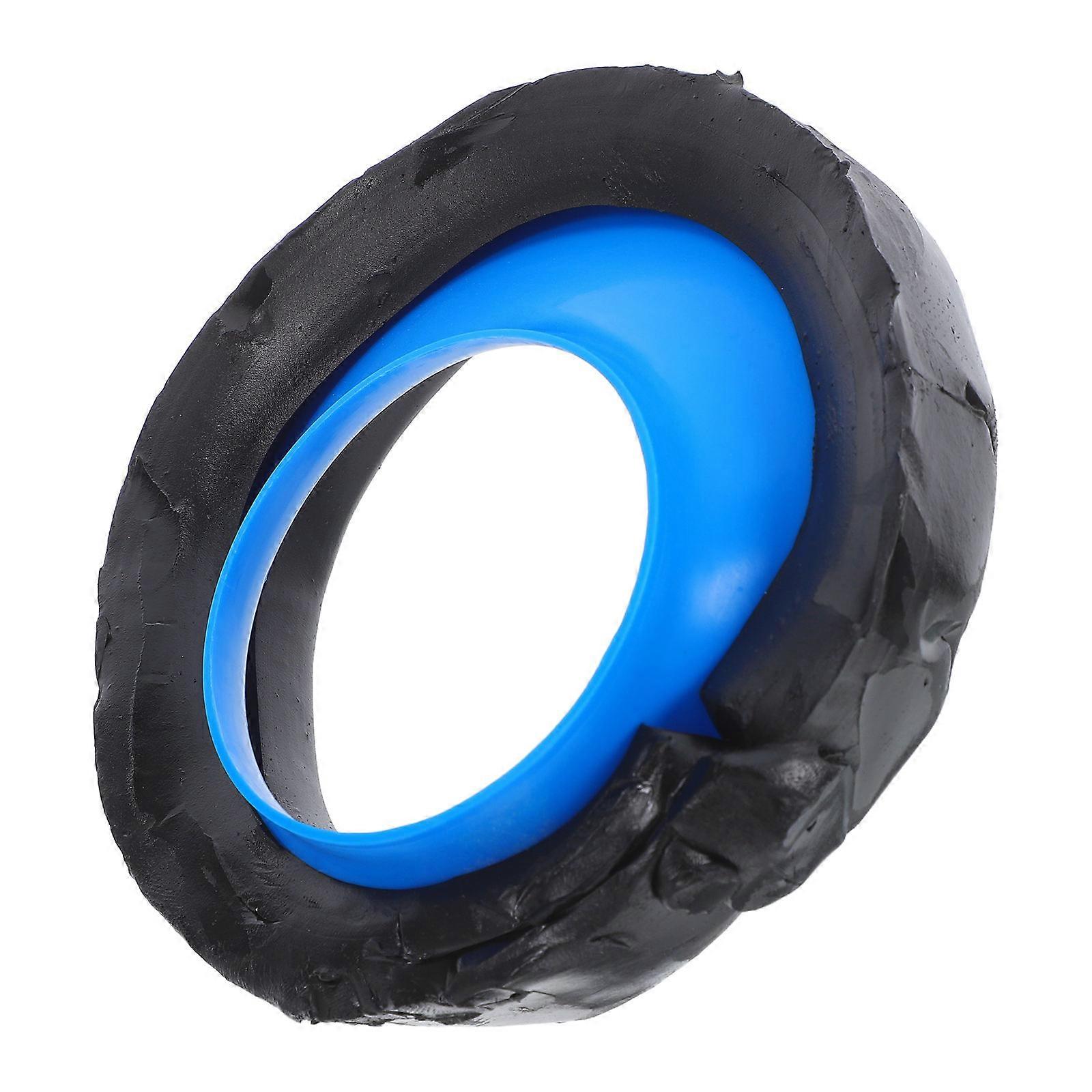 WC příruba těsnění WC díly pro renovace a opravy zabraňuje netěsnostem snadná instalace modrá 14.00X13.00X4.50CM 1Pack