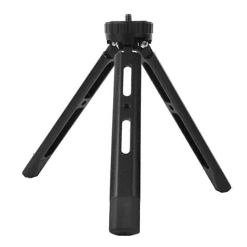 Camera tripod, desktop tripod made of aluminum alloy, adjustable 1/4inch screws for mirrorless DSLR cameras, mobile devices