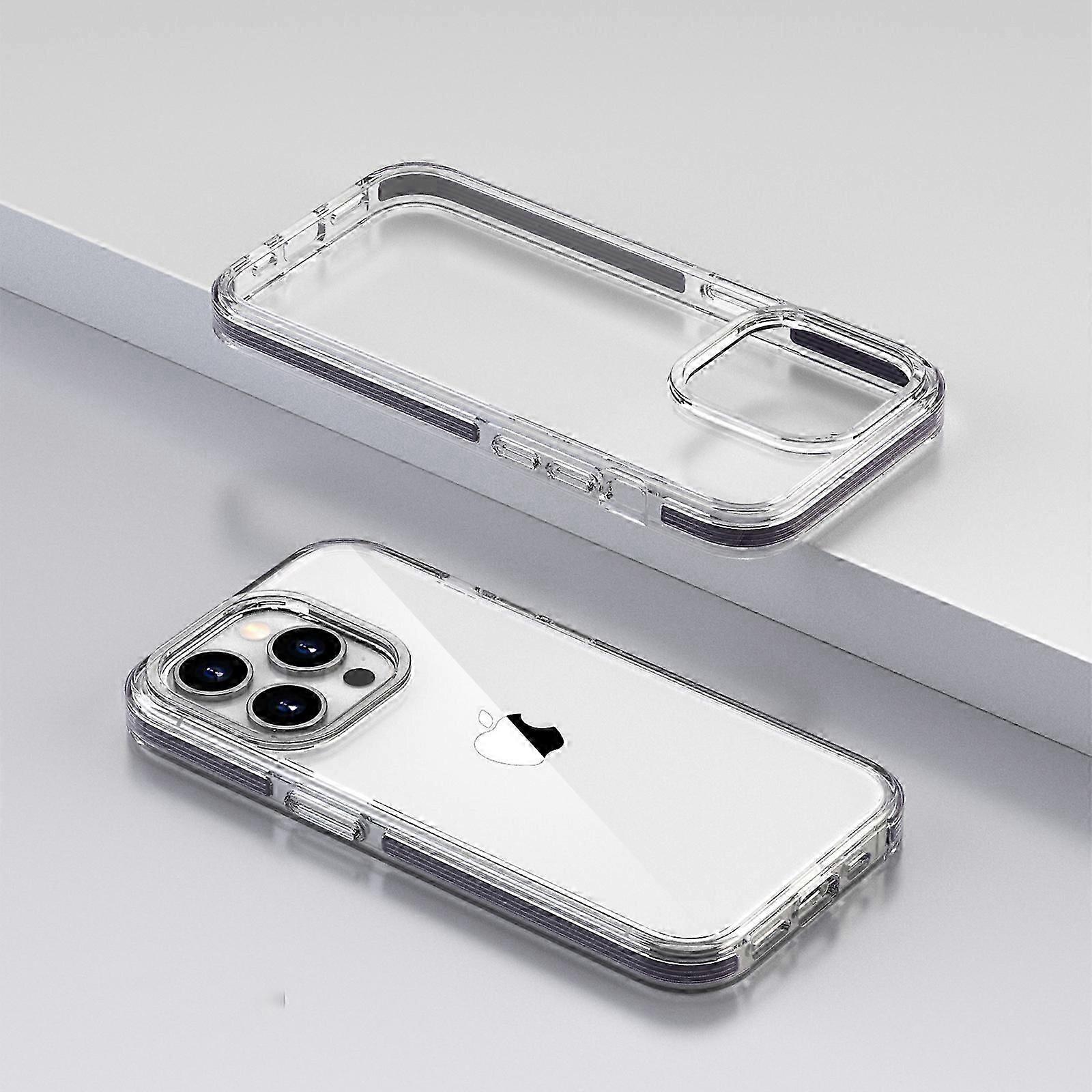 Clear Case for iPhone 15 Pro Max, Ultra-Sleek Raised Edges Protect Camera & Screen Case Cover for iphone 15 Pro Max