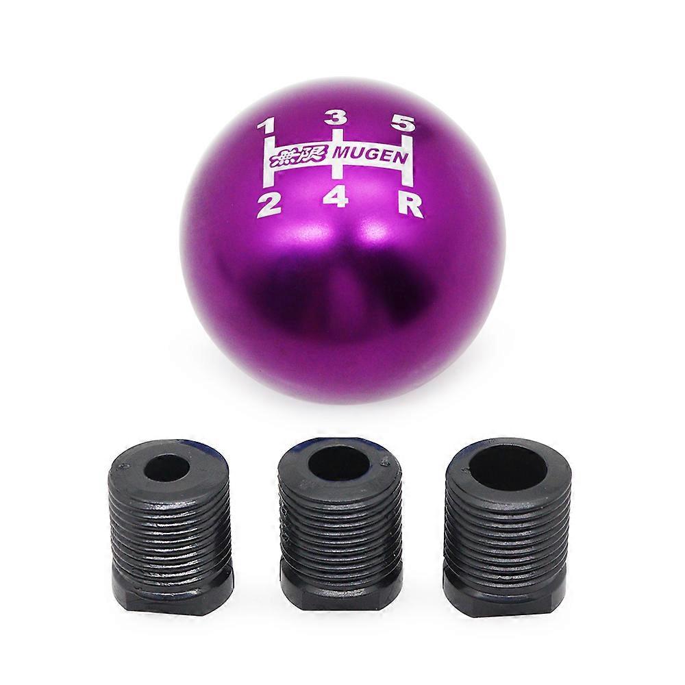 5 Speed Universal Neo Chrome Manual Automatic Spherical Round 50MM Gear Shift Knob For Honda/TOYOTA/MAZDA GSK04~00696