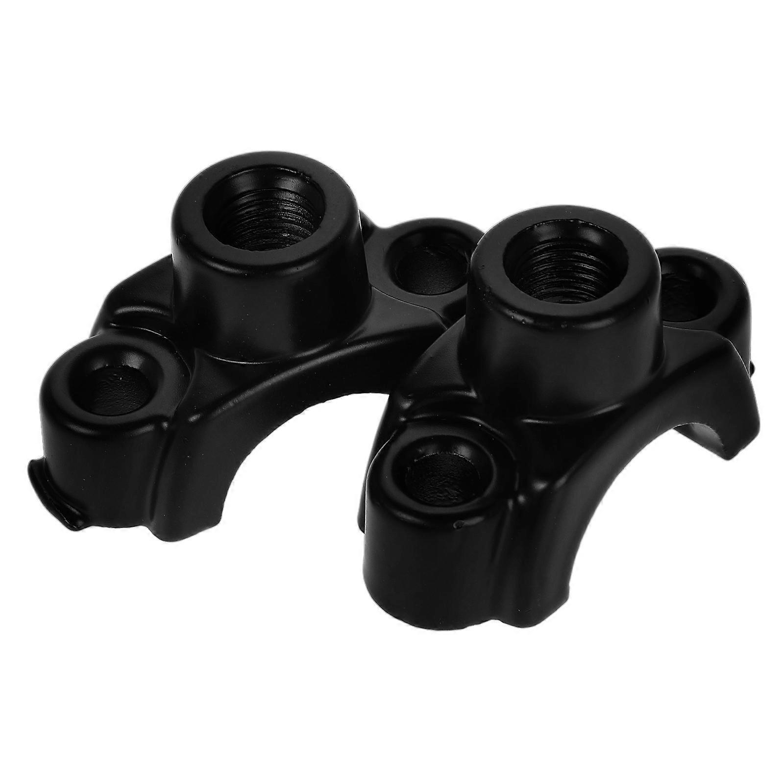 Rearview Mirror Support Motorcycle Mirror Extenders Vibration-free Performance Handlebar Control Push Button Switch 2Pcs