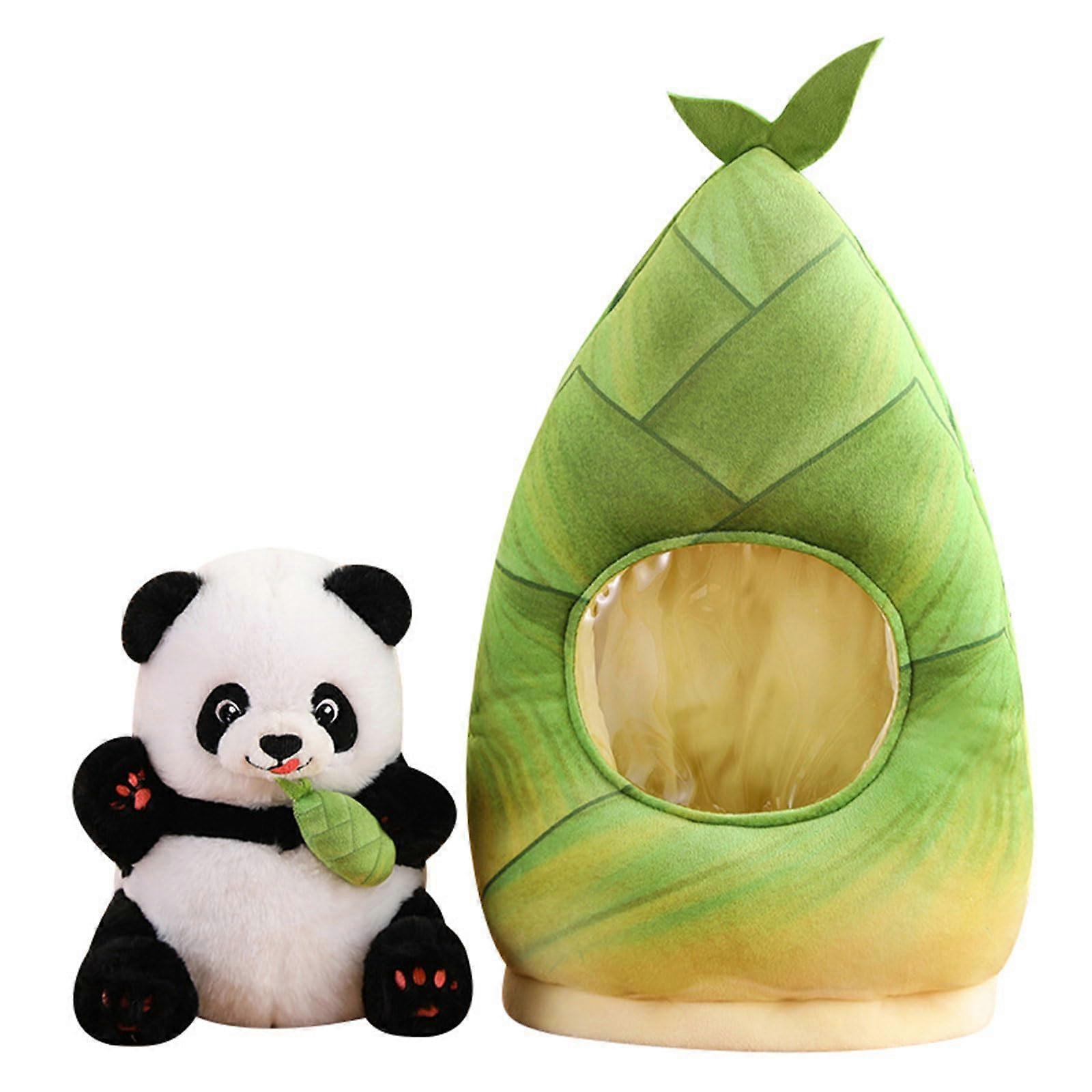 Kuscheltier Panda Backpack Plush Toy, Chinese Panda Plush, Throw Pillow, Soft Fabric, Birthday Gift