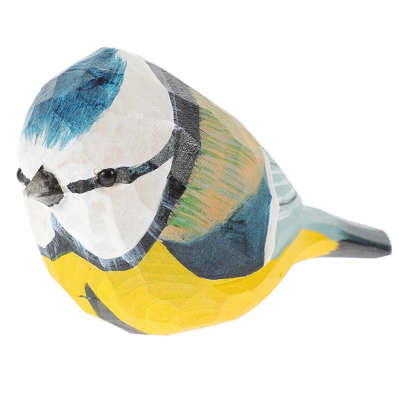 Artificial Realistic Birds Lifelike Bird Model Indoor Decoration .9×1.8×1.6in Educational Tool 1Pack