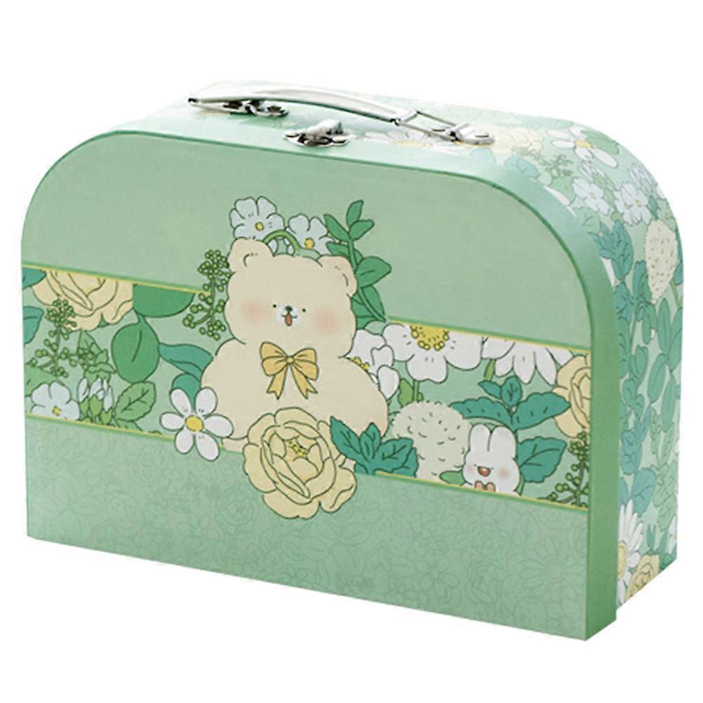 Paper Gift Suitcase Candy Box for Storage Light Material