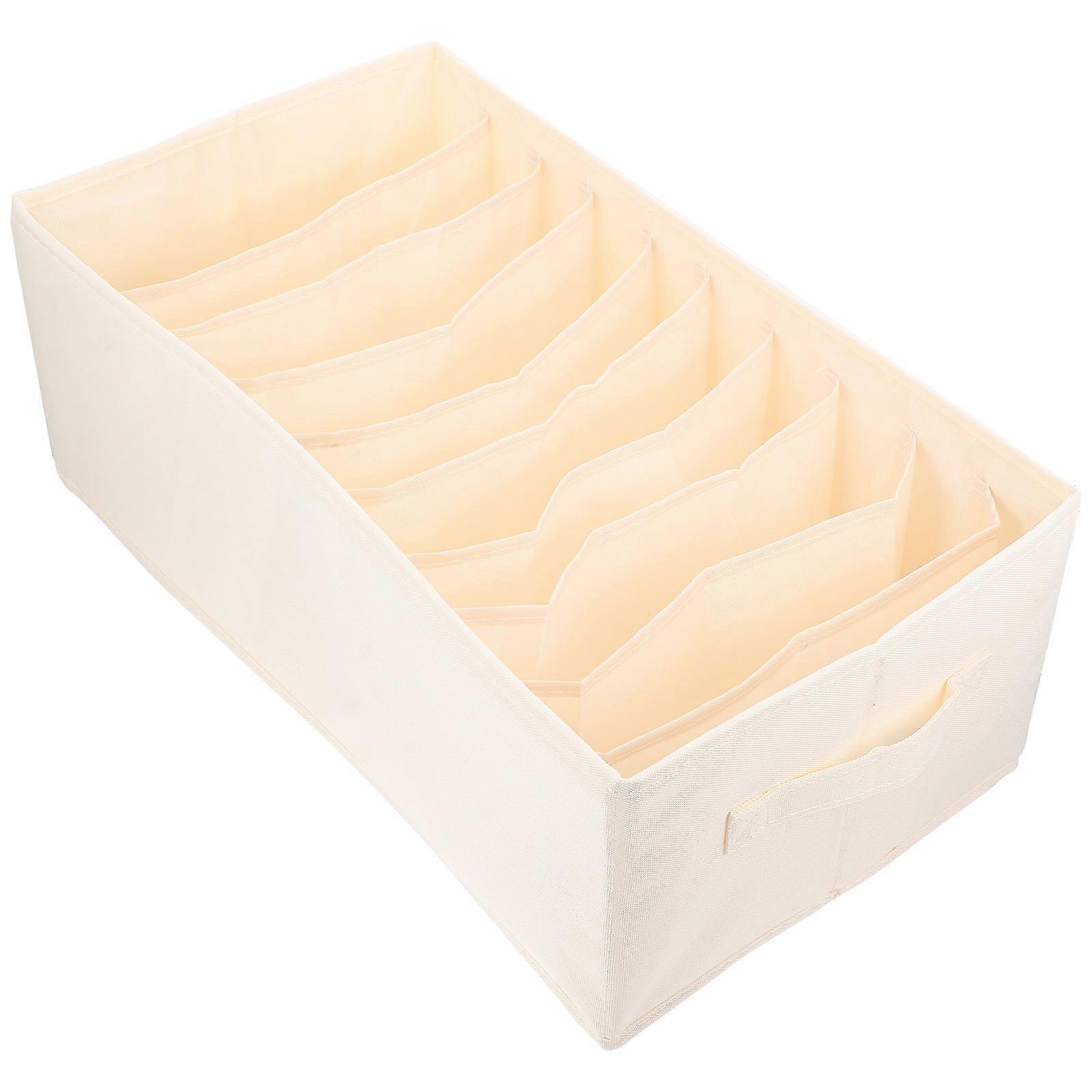 Thin Wardrobe Drawer Organizer Box Divider for Clothes Storage – Space Saving Closet Organizer for T Shirts, Jeans, and Pants – Ideal for Home &