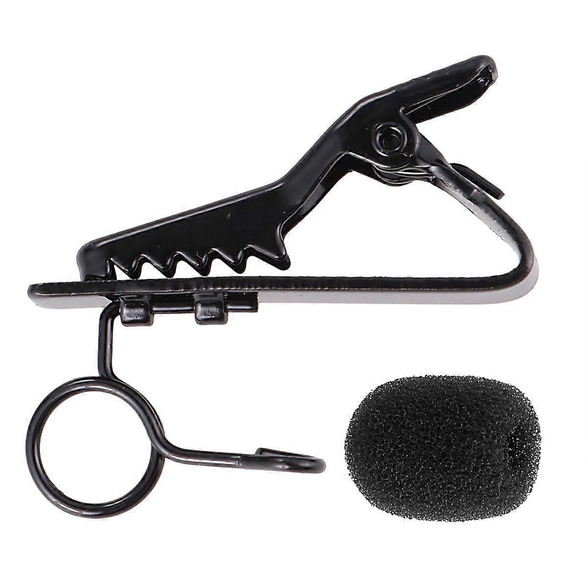 The **24pcs Microphone Clip Lapel Tie Clips with Sponge Covers** are a versatile and practical accessory for anyone using **lavalier (lapel)