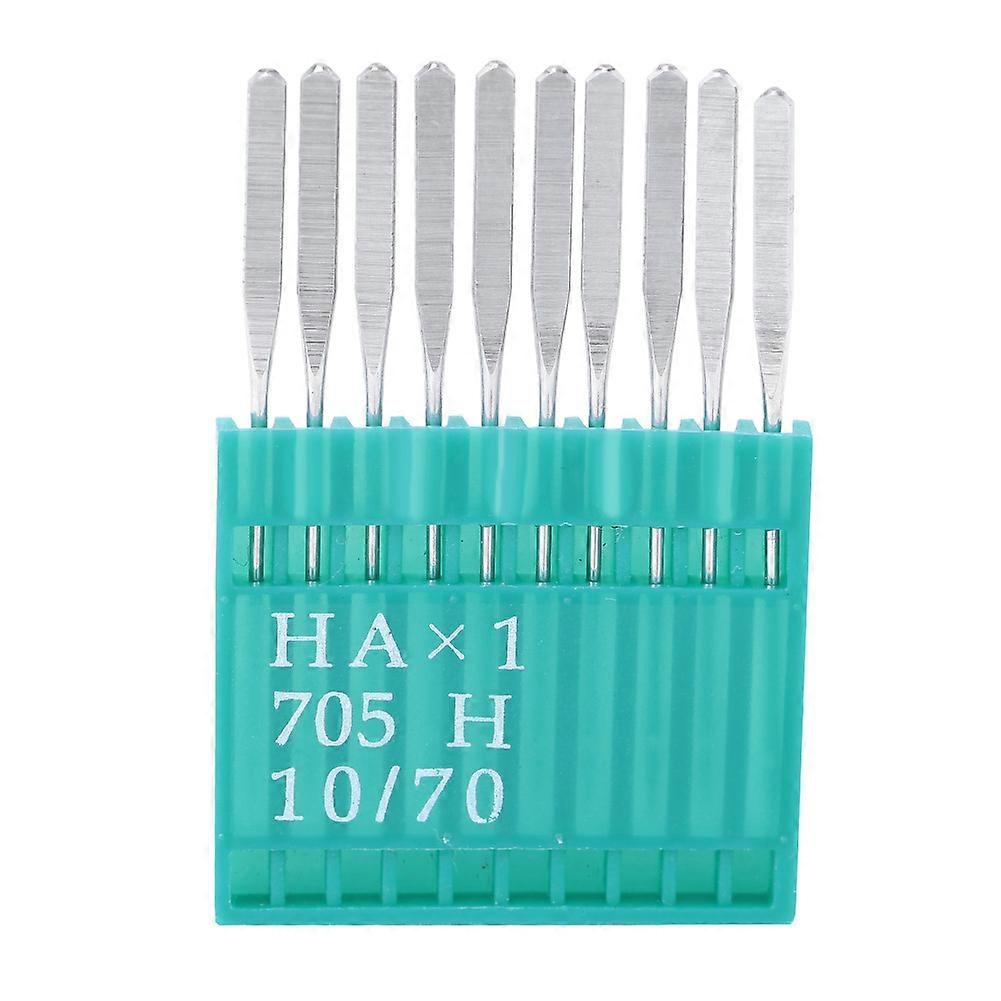 10 Pcs Metal Household Corrosion Rust Resistant Sewing Machine Needle(10/70)