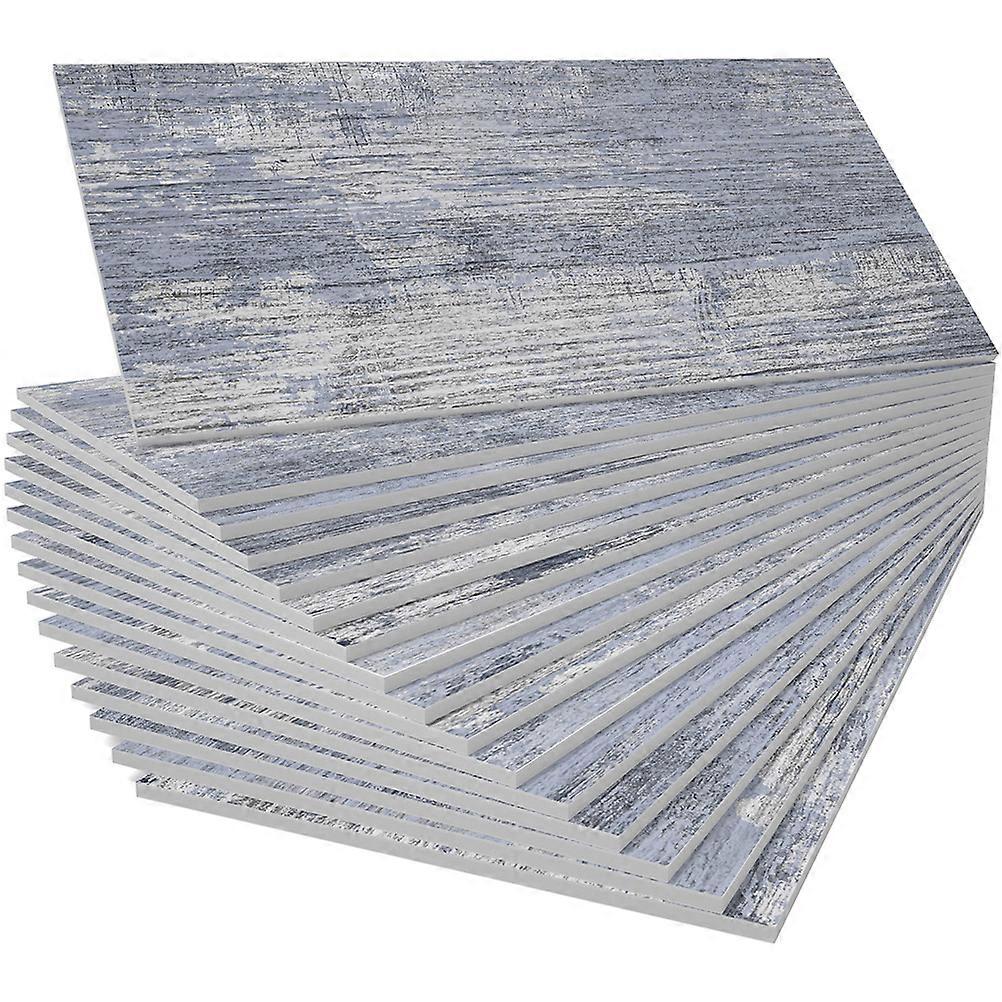 Backsplash For Kitchen Self Adhesive Wall Tiles Grey Color Rectangular Shape Easy To Clean 16Pack