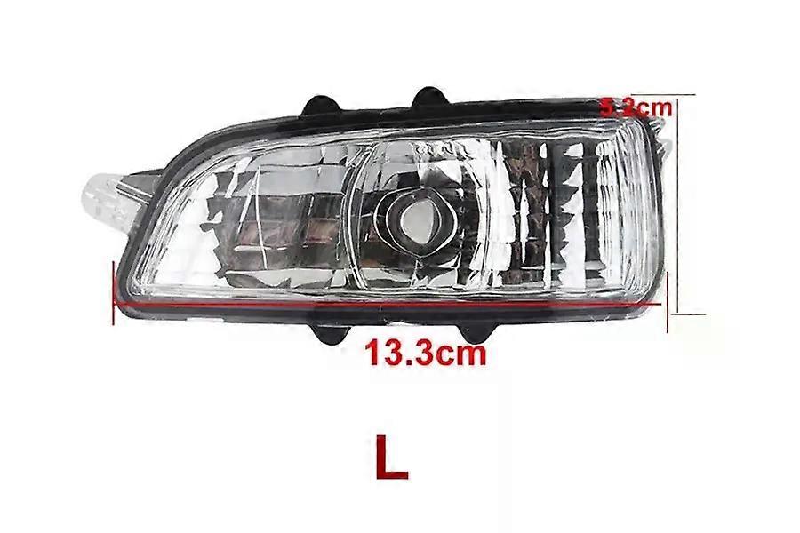 ExquisiteFor Volvo S80L S80 C70 C30 S40 V40 Car Accessories Exterior Reaview Mirror Turn Signal Light Blinker Indicator Lamp No Bulb