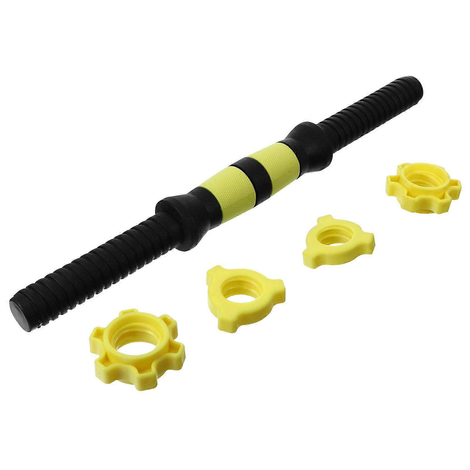 1pc 35cm Dumbbell Connecting Rod Barbell Connector Bar Weightlifting Accessory