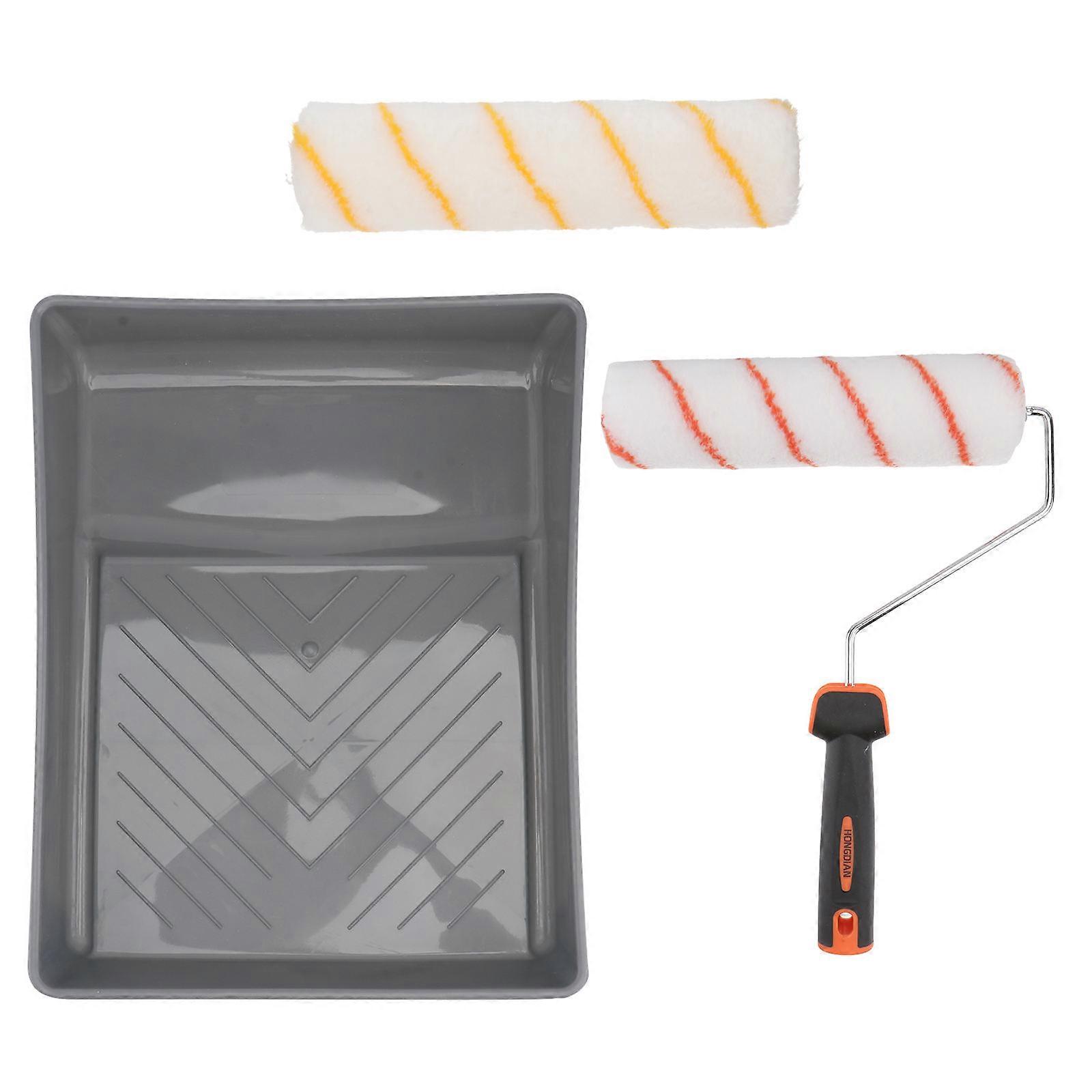 House Painting Supplies Wall Brush Aluminum Material Ceiling Painting Reduce Paint Spatter Assorted Color 1 Set