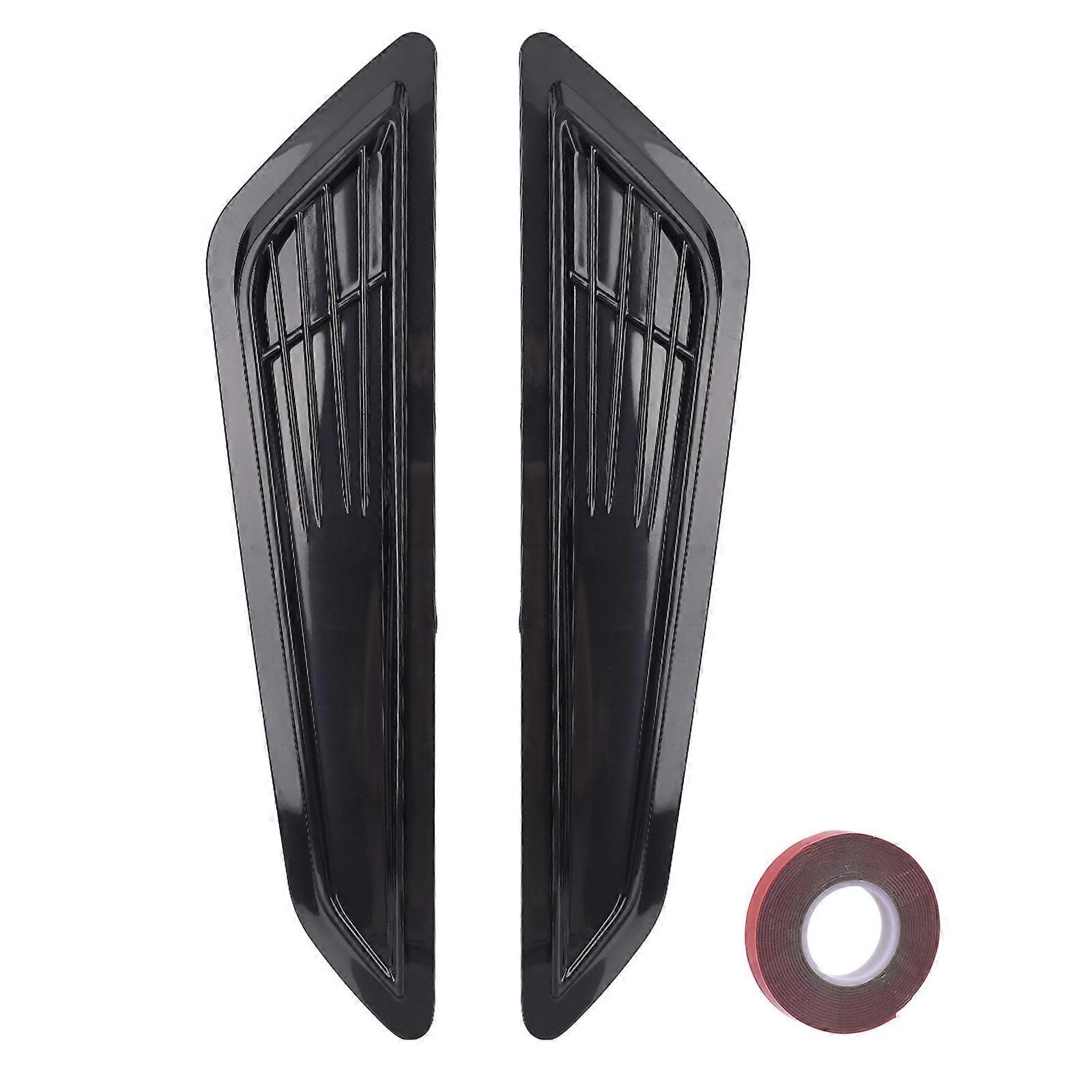 Auto Styling Universal Auto Motorhaube Schaufeln Luftstrom Einlass Entlüftung Abdeckung Auto Air Flow Entlüftungsabdeckung Luftauslass Abdeckung Mehrfarbig