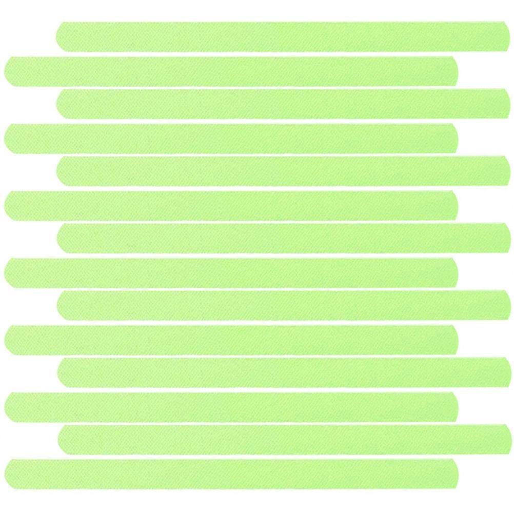 Glow in the Dark AntiSlip Stair Tape with PEVA Material for Safety Use Light Green 24 Pcs