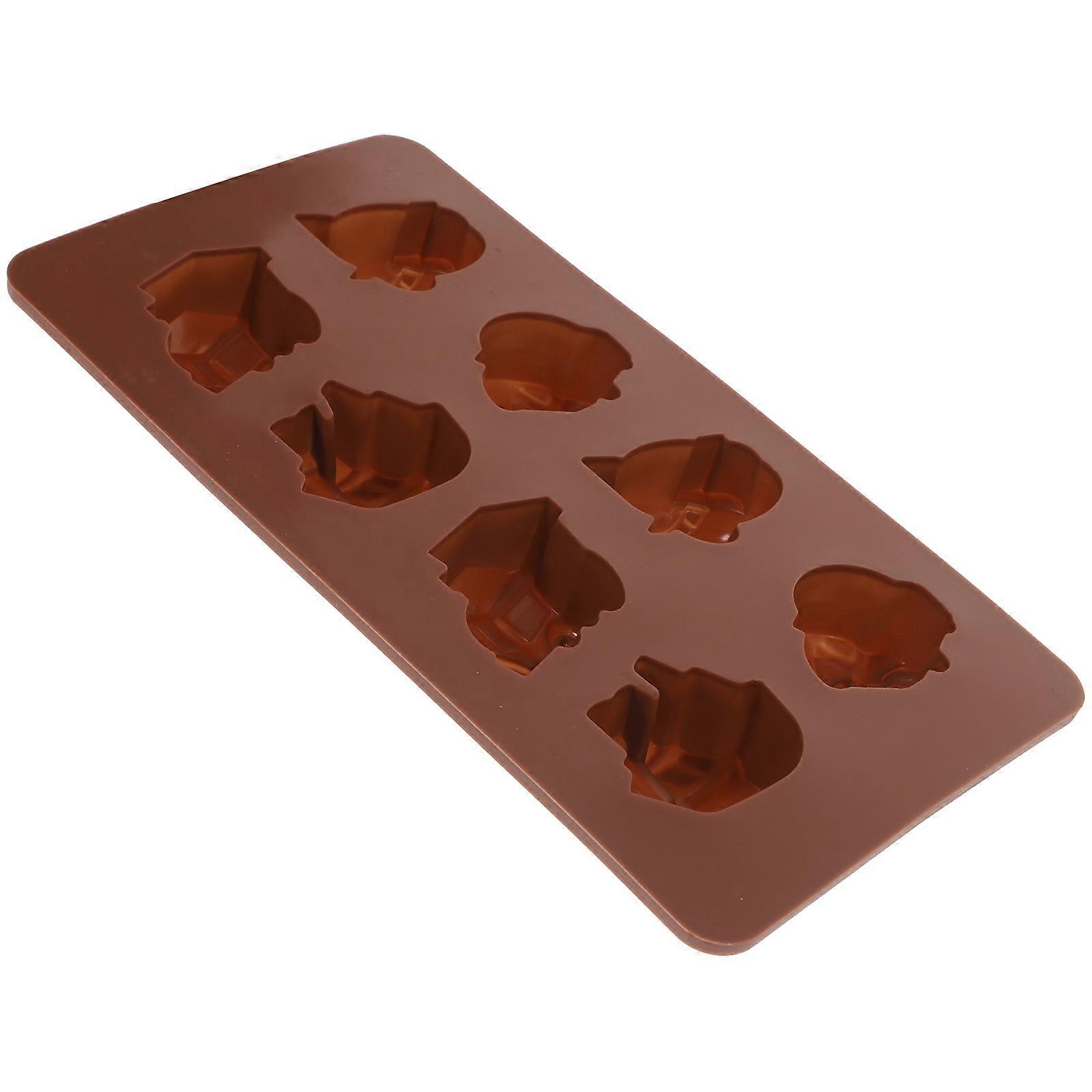 Temperature Resistant Diy Silicone Molds Boat Shaped For Food And Beverages 21.60X12.00X2.50CM 1Set