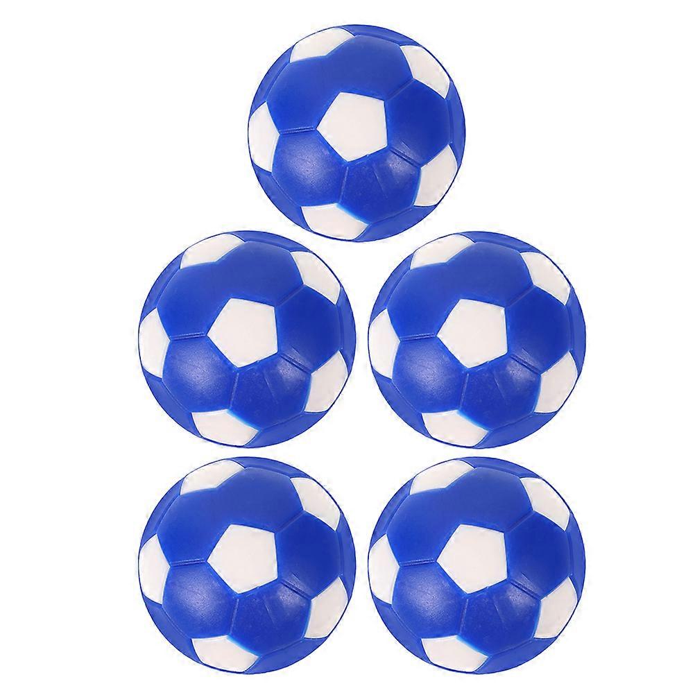 Mini Table Football Balls Table Soccer Balls Portable Table Games Game Activities 1.2×1.2×1.2in 5Pack