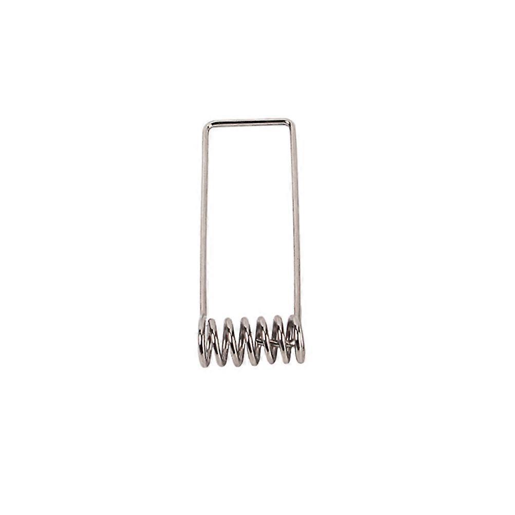 Lighting Spring Clips Downlight Panel Lamp Spring Clip Easy to Carry and Use Lightweight Circle Clamp Silver 30Pcs
