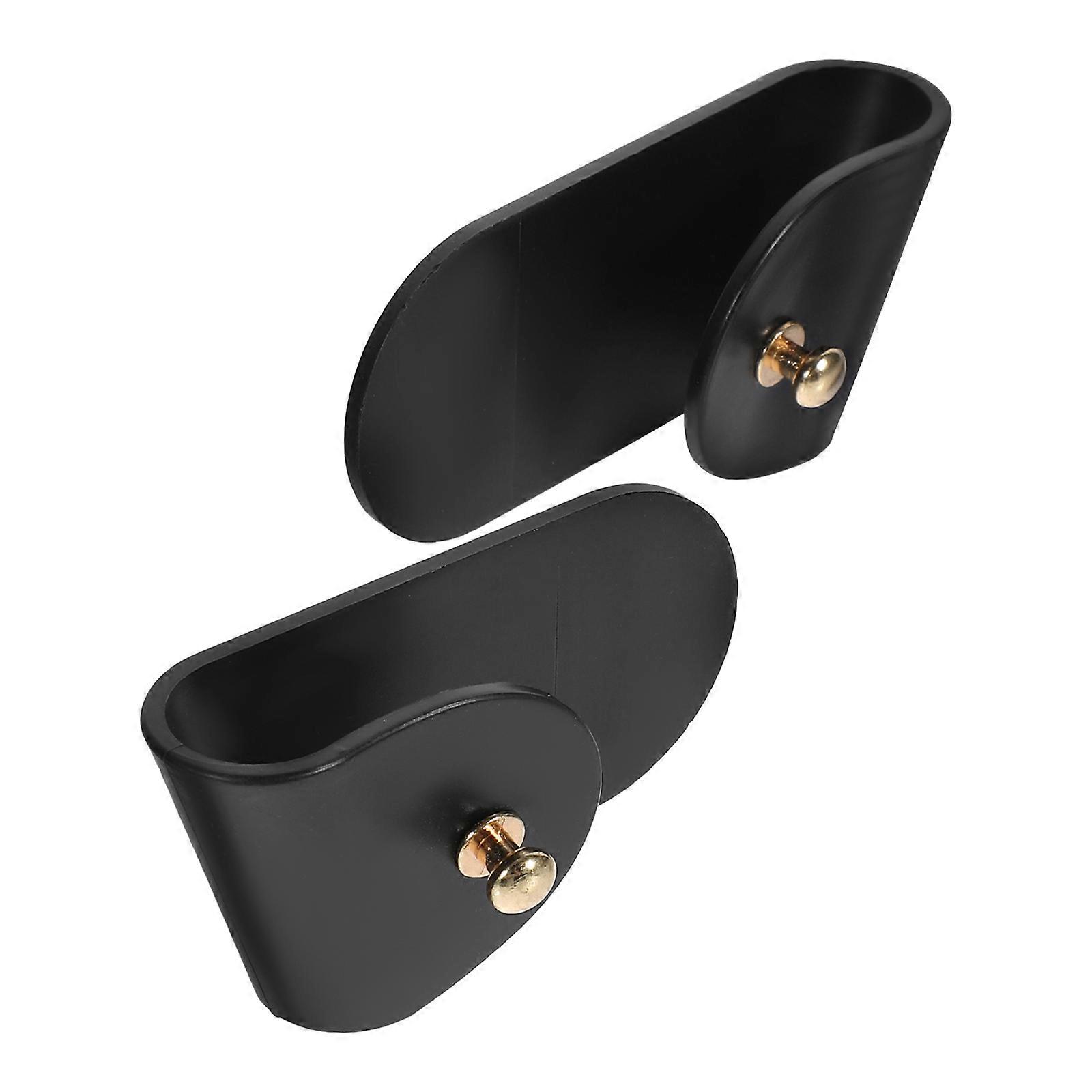 Delicate Pot Lid Holder Self-Adhesive Wall-Mounted Kitchen Accessories Storage Rectangular 1 Pair