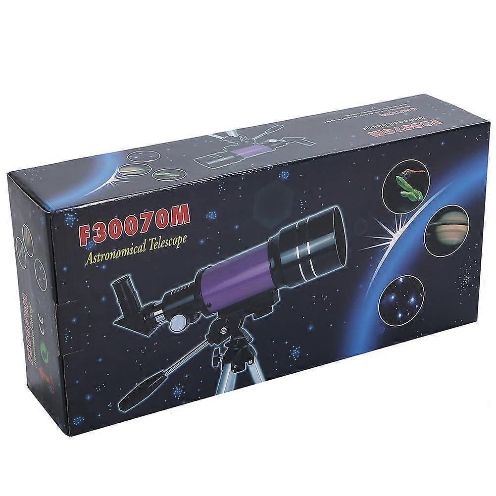 Telescope for Beginners Astronomical Telescope Refractive Eyepiece with Tripod Assorted Color 1Set