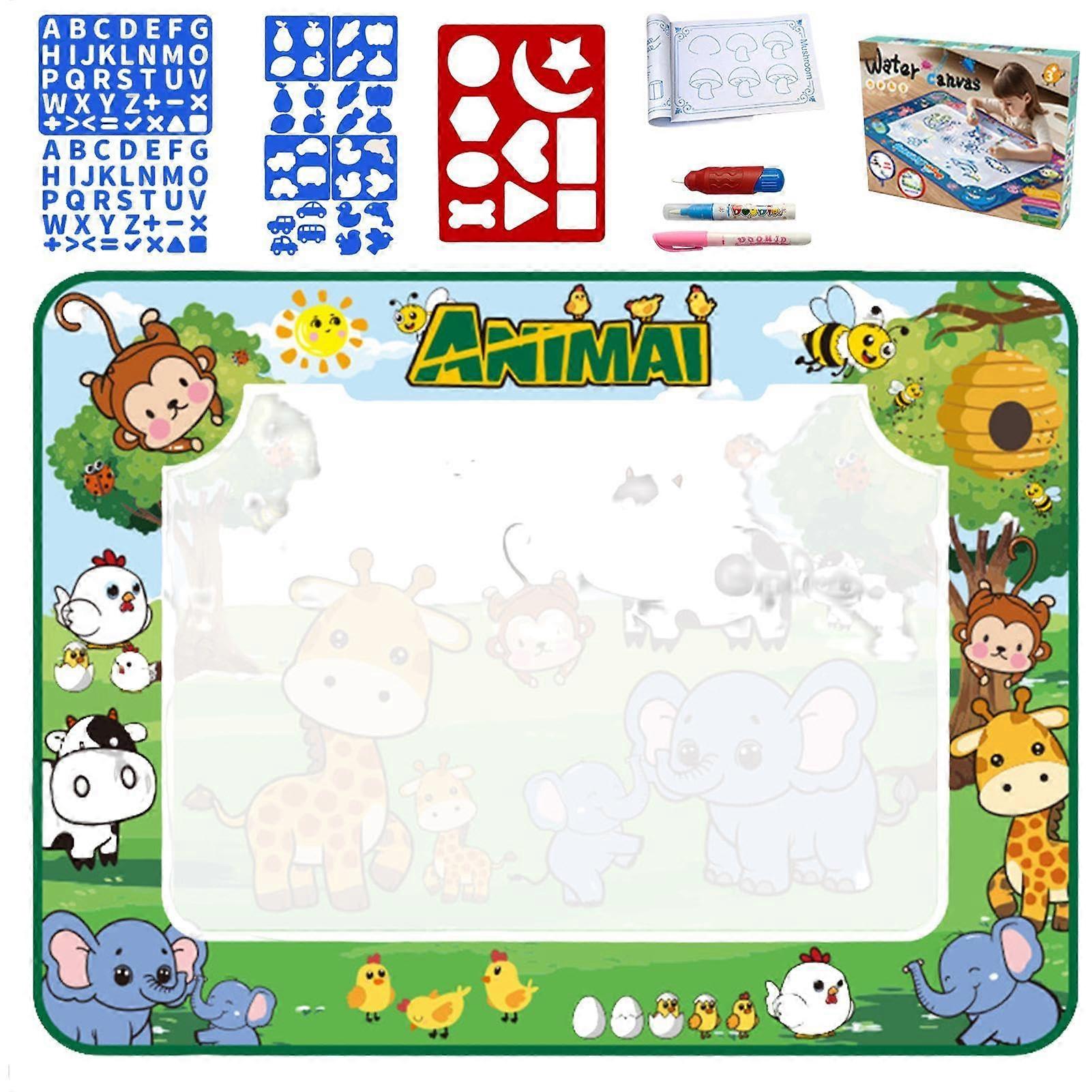 Large Reusable Drawing Mat for Kids - Washable Doodle Board Toy for Toddlers, Family Fun, and Creative Art Activities
