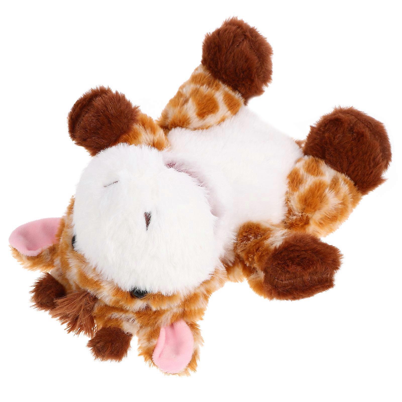 Interactive Giraffe Hand Puppet for Storytelling Plush Animal Hand Puppet