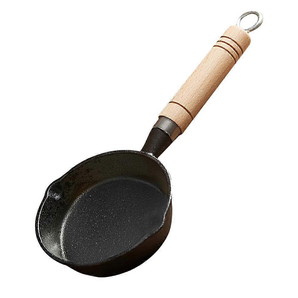 Frying Pan Butter Pot For Home Cooks 30X13X4Cm Black Space-saving Design 1Pack