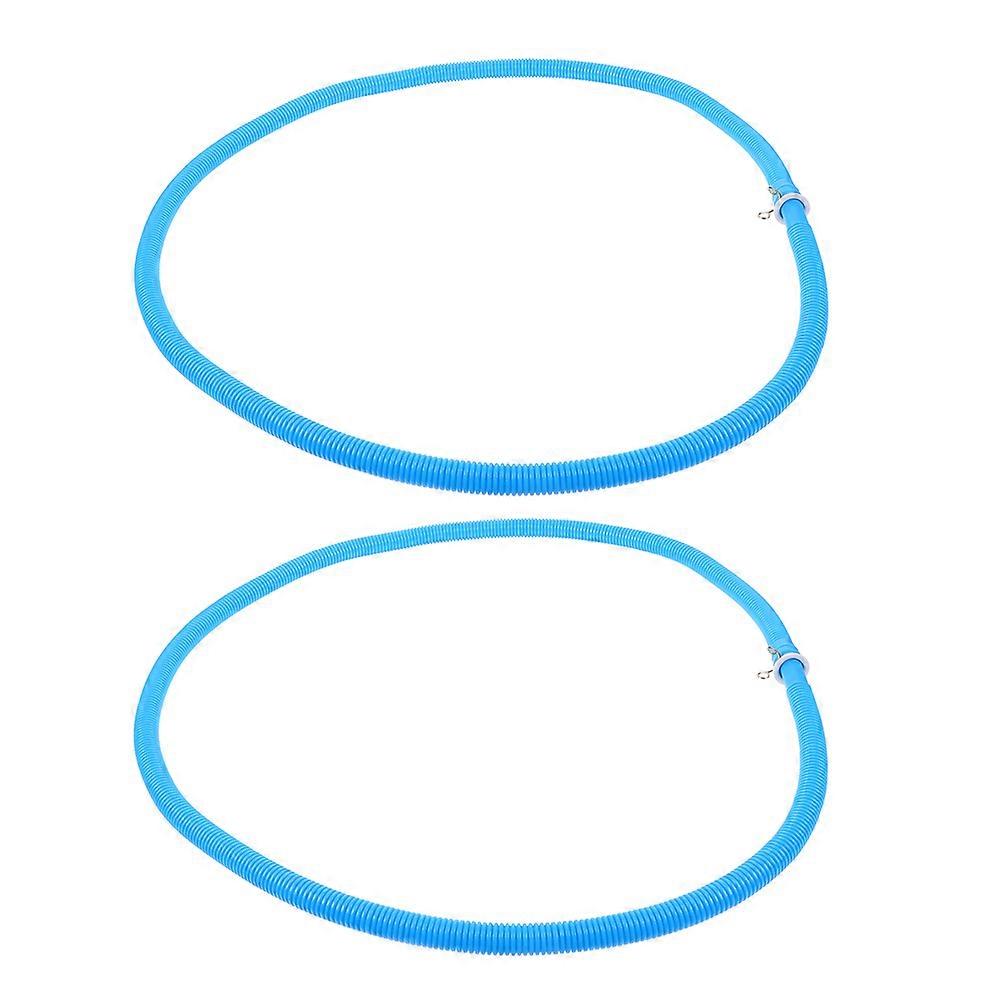 Hose Extension Inlet Hoses For Laundry Blue 160.00X2.50X2.50CM Drainage 2Pcs