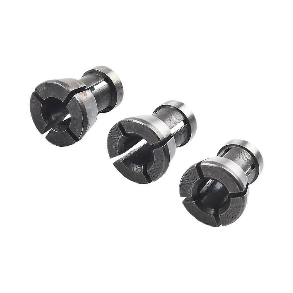 3piece practical collet adapter, collet head 6/6.35/8 mm, collet adapter for milling cutters