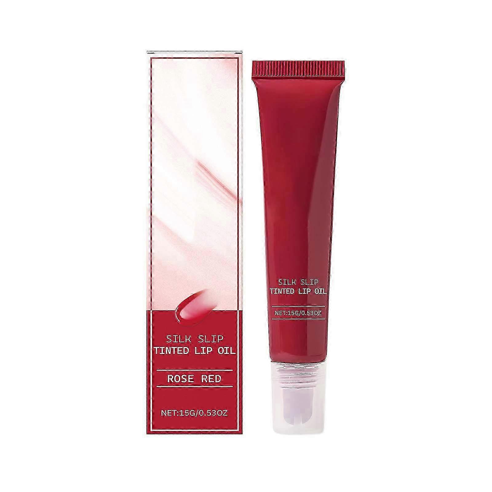 Hydrating Lip Oil with High Gloss Finish - Reduces Lip Wrinkles, Non-Stick Formula, Gentle Ingredients - 15ml by HarmonyHub133