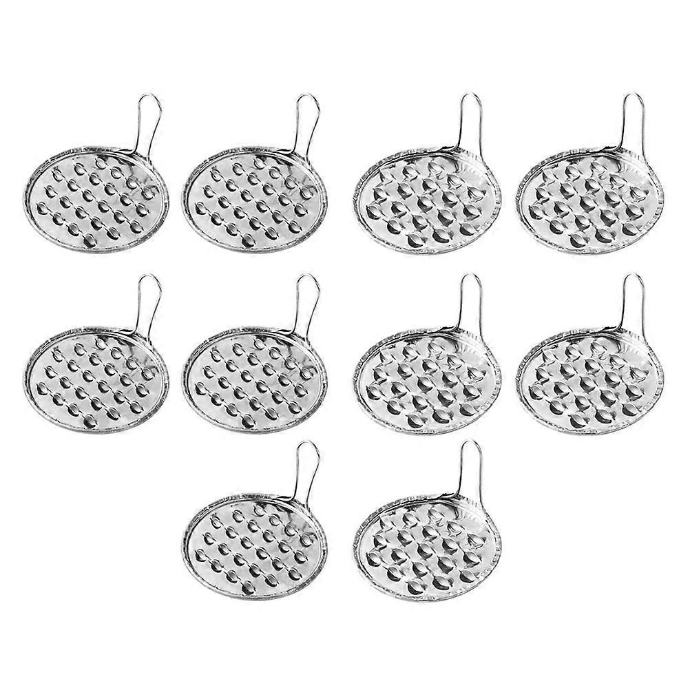 Portable Jelly Making Tool 10Pcs Silver Kitchen Utensils For Cooking 8X8X4.5CM Cutting Bean Jelly