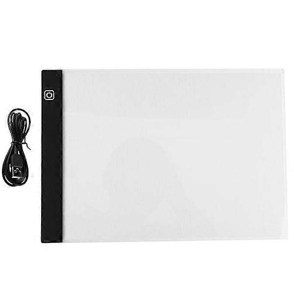 Led-lit Drawing Board Ultra A4 Drawing Board Tablet Light Board Sketchbook Blank Canvas for Pain