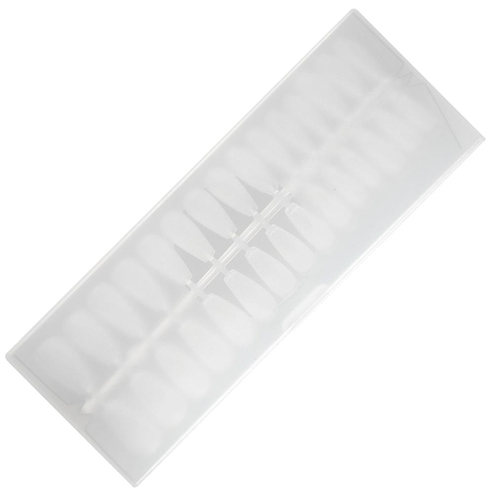 Frosted Fake Nails for Nail Art Extension 300pcs Full Cover Tips Plastic Transparent Easy DIY at