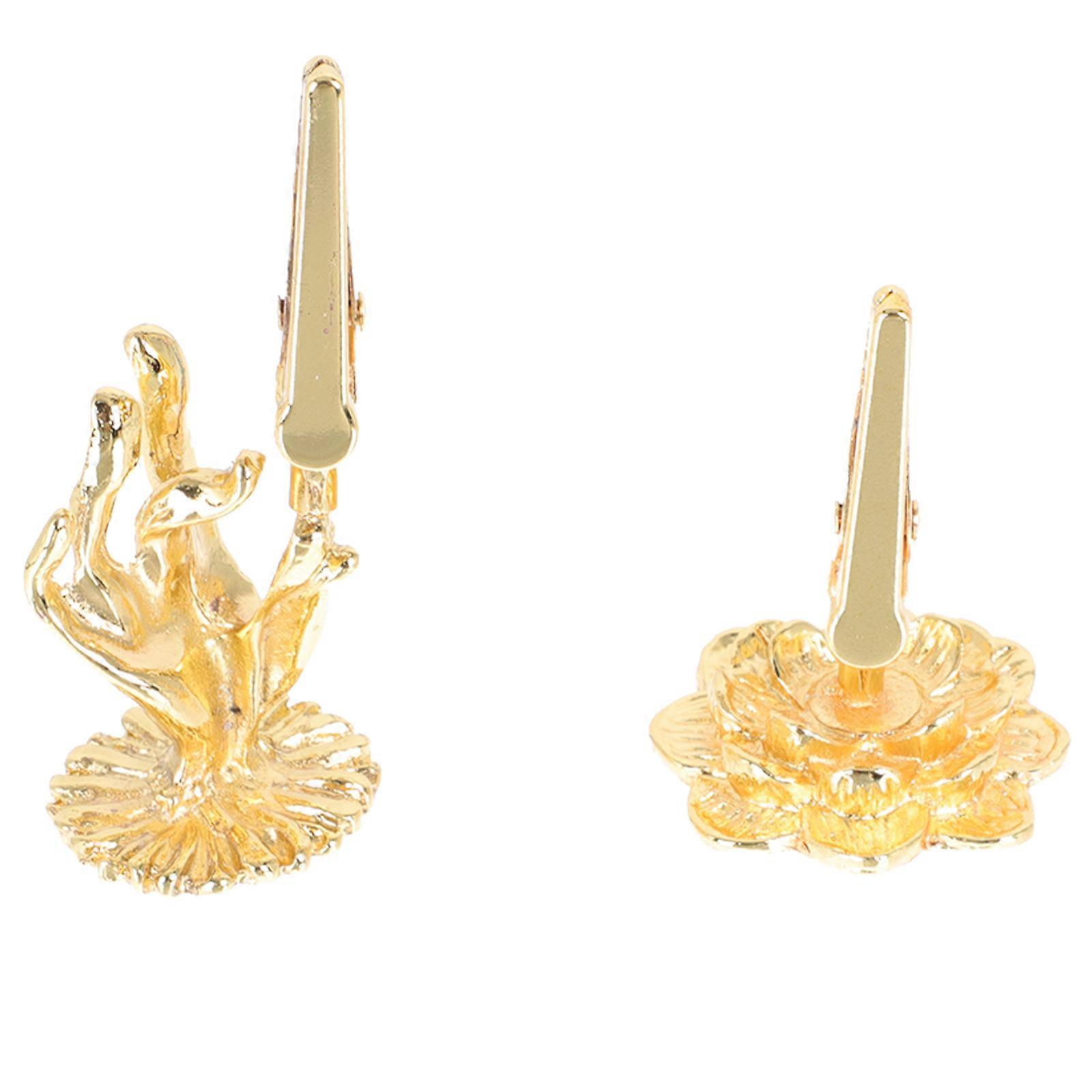 Versatile Incense Stands with Elegant Buddha-hand Base for Relaxation