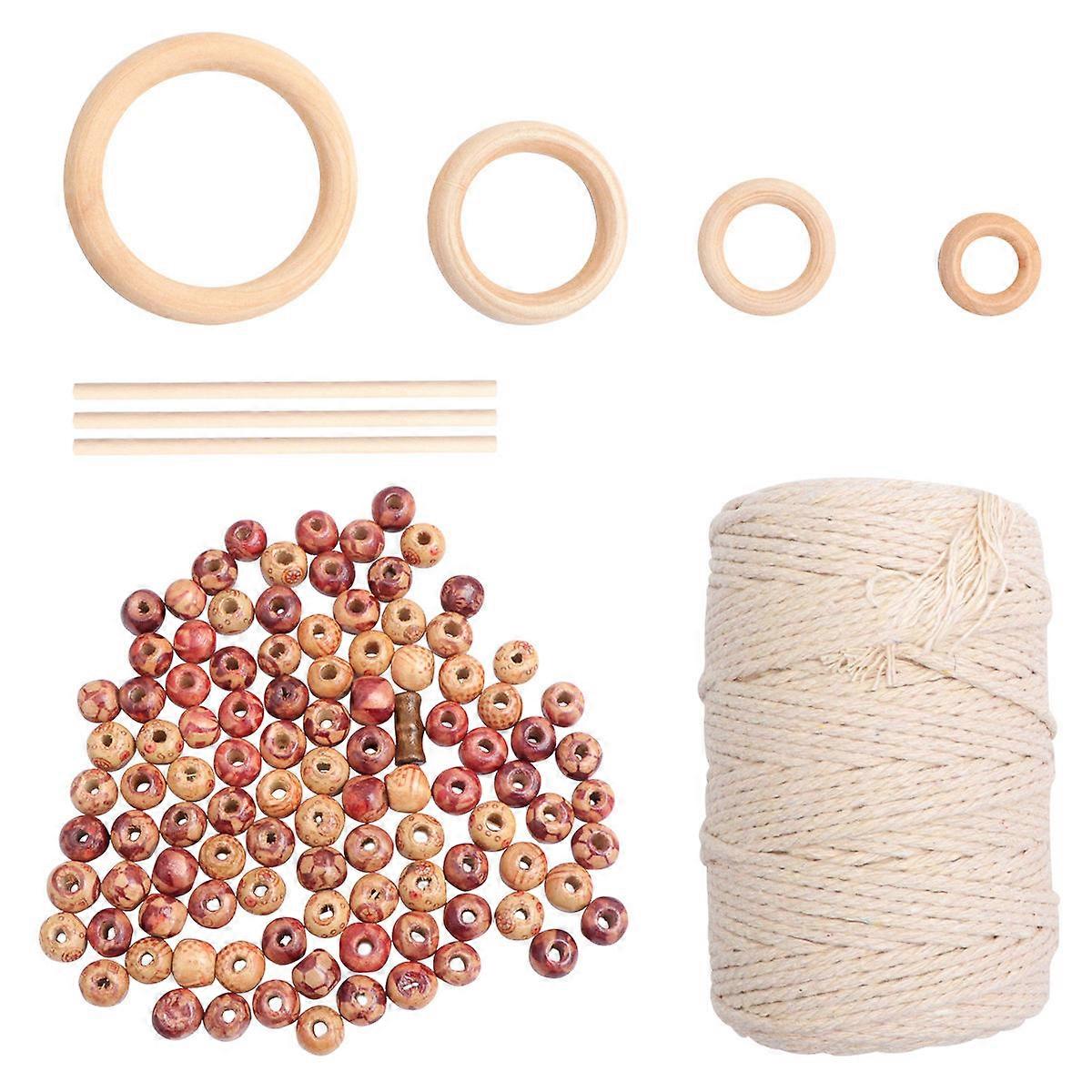 Wood Ring Assortment for Artistic Creations, and Versatile