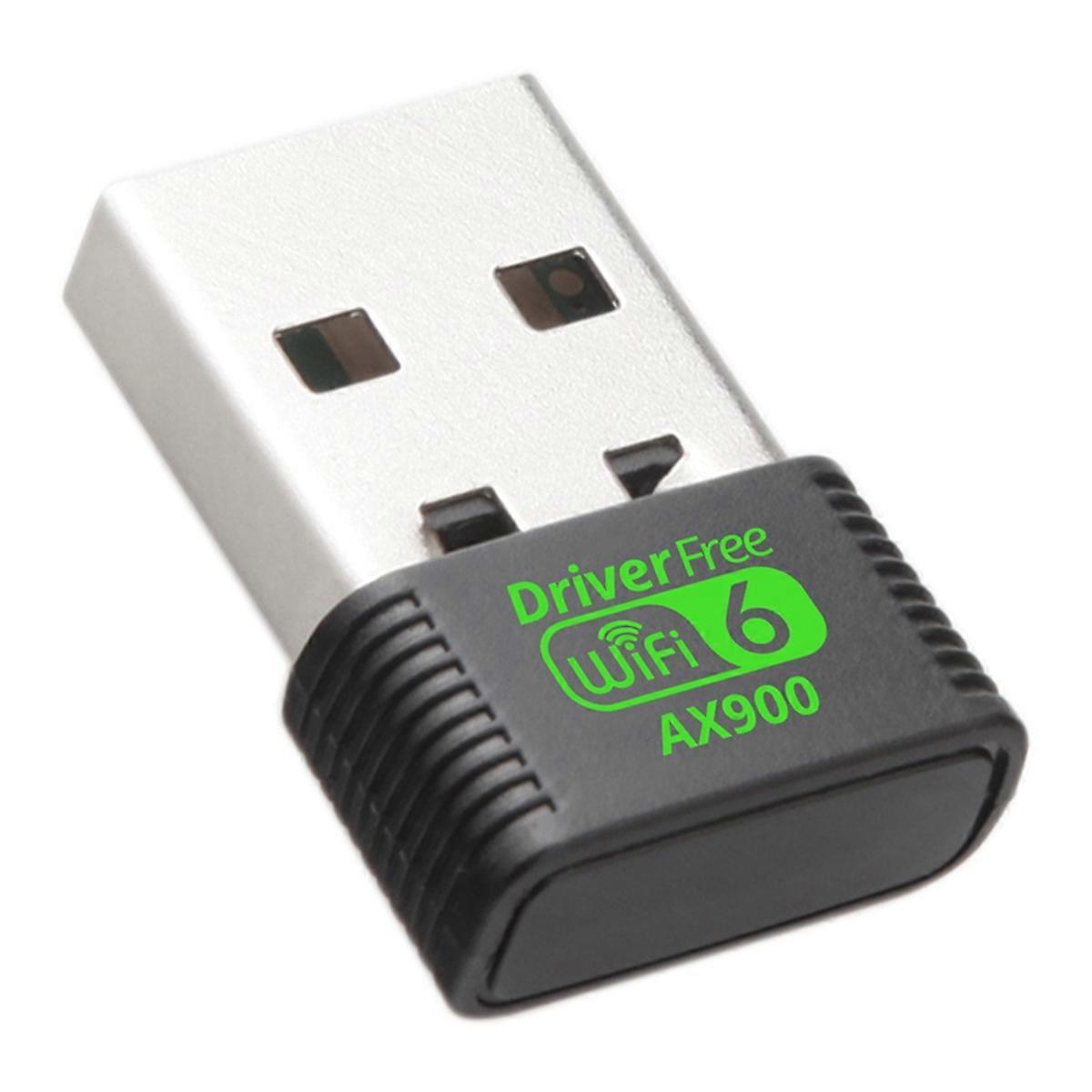 AX900 USB WiFi 6 Adapter Dongle Dual Band 2.4G/5GHz USB WiFi Network Wireless Receiver Driver Free for 10/11