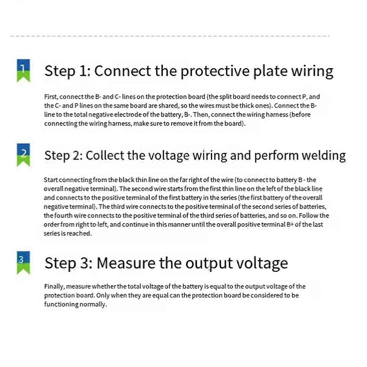 4S 12V 100A LiFePo4 Battery Protection Circuit Board