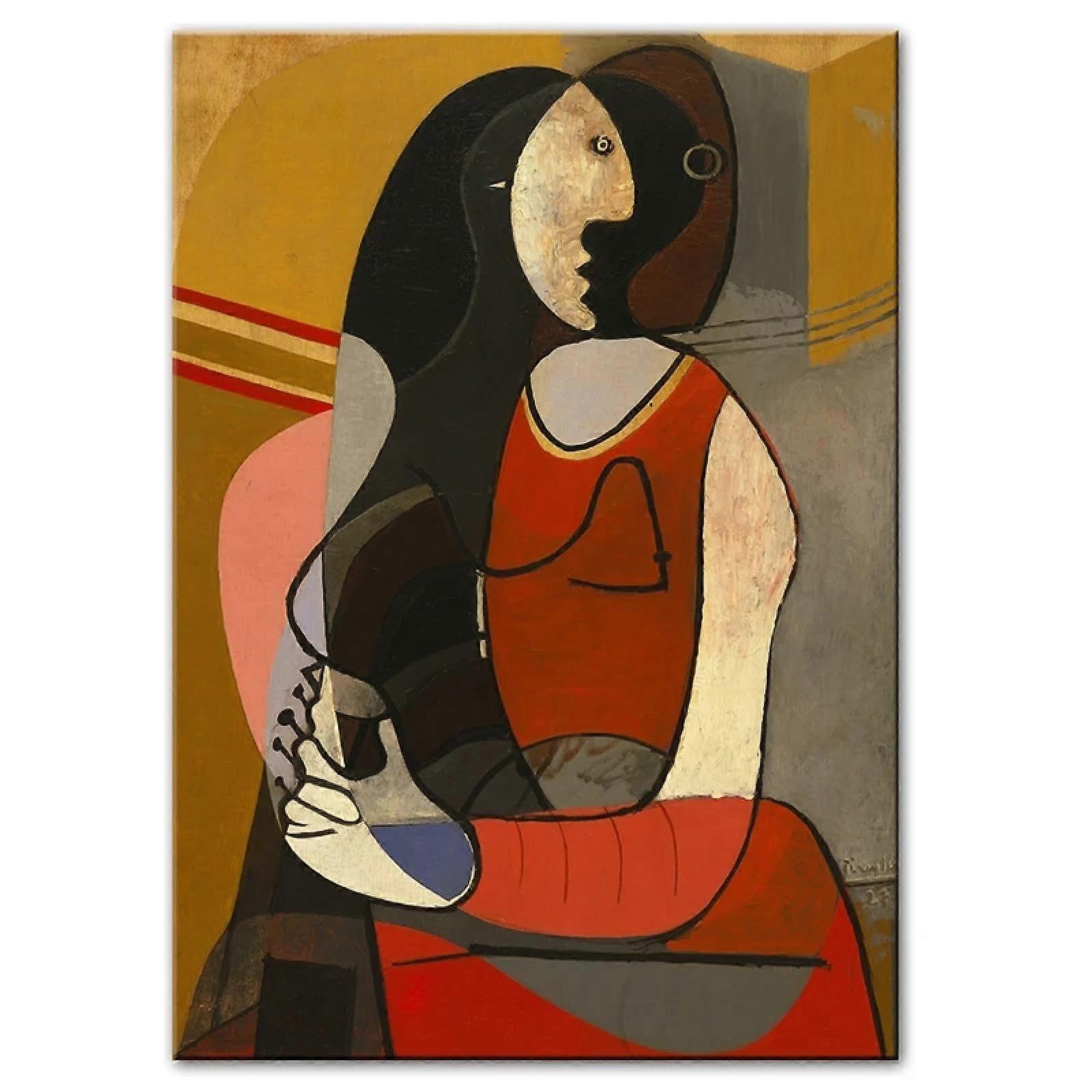 Abstract Art Paintings by Picasso, 50 x 75 cm, Frameless