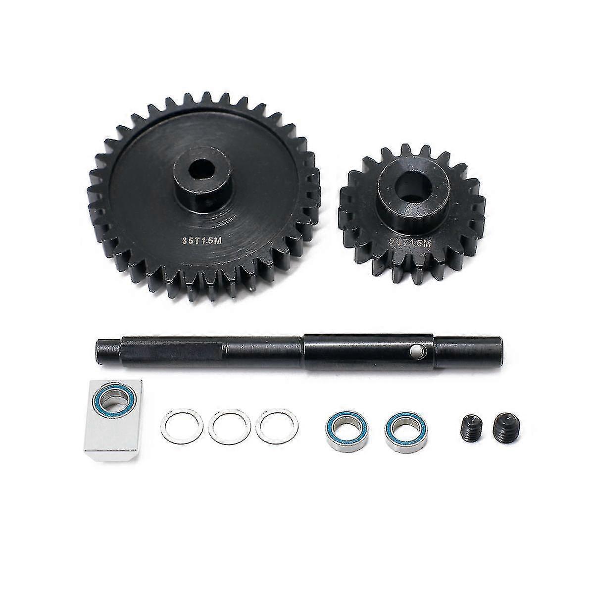 Remote control car upgraded gear set, Suitable for 1/5 XMAXX, 45 steel, Sturdy, durable and easy to replace
