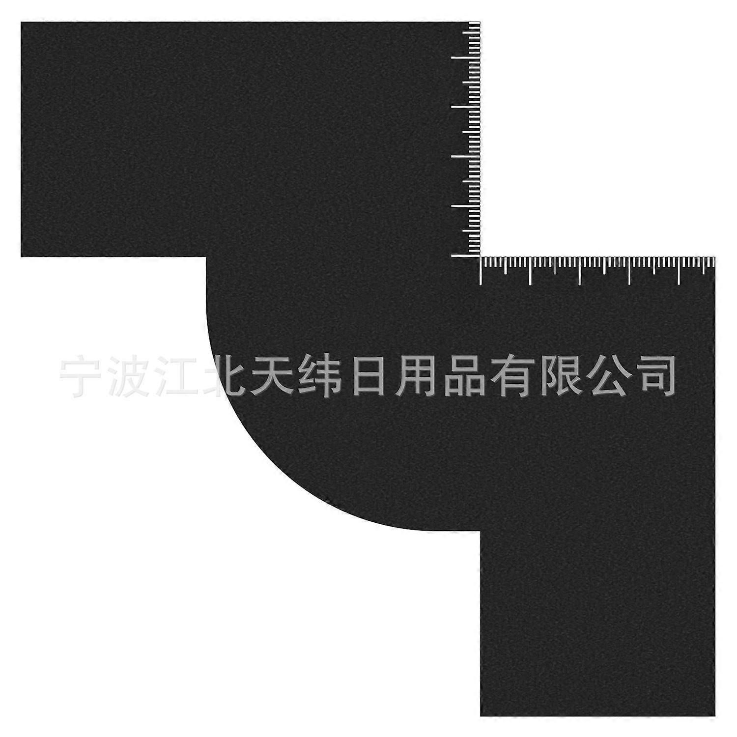 2-piece home haircutting solution, durable templates to enhance hairline and beard styling scale