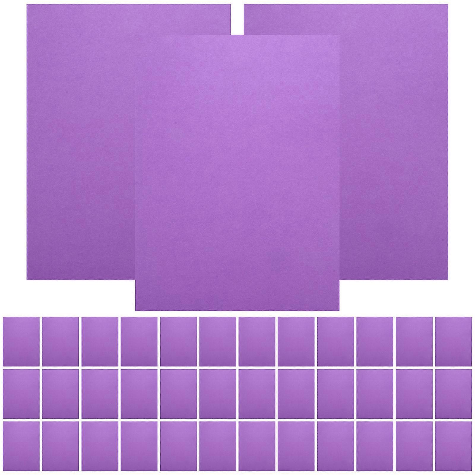 Purple Colored Cardstock Paper 50 Sheets Great For Handmade Crafts DIY Decoration Home And School Use