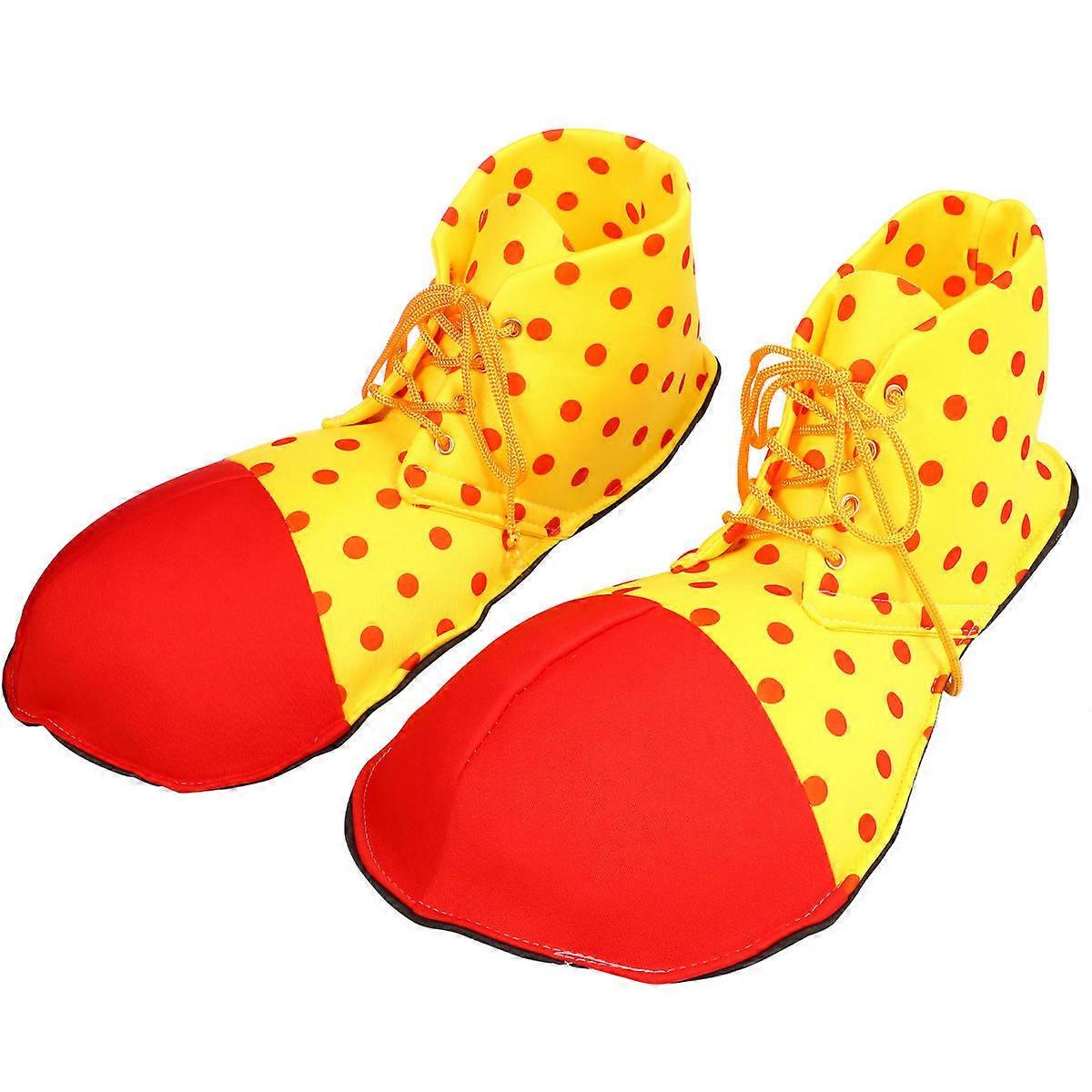 Buty Jumbo Clown w wielu kolorach przeznaczone dla mężczyzn i kobiet Idealne na imprezy kostiumowe i festiwale 1 para