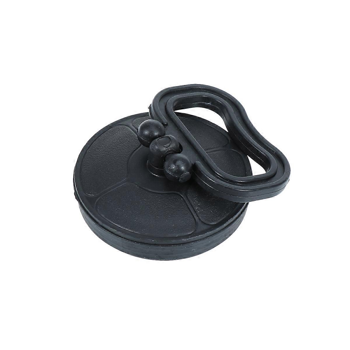 Rubber Sink Stopper Black Drain Plug for Kitchen Bathroom Easy Clean Soft Safe Material No Slip Design for Drainage Control