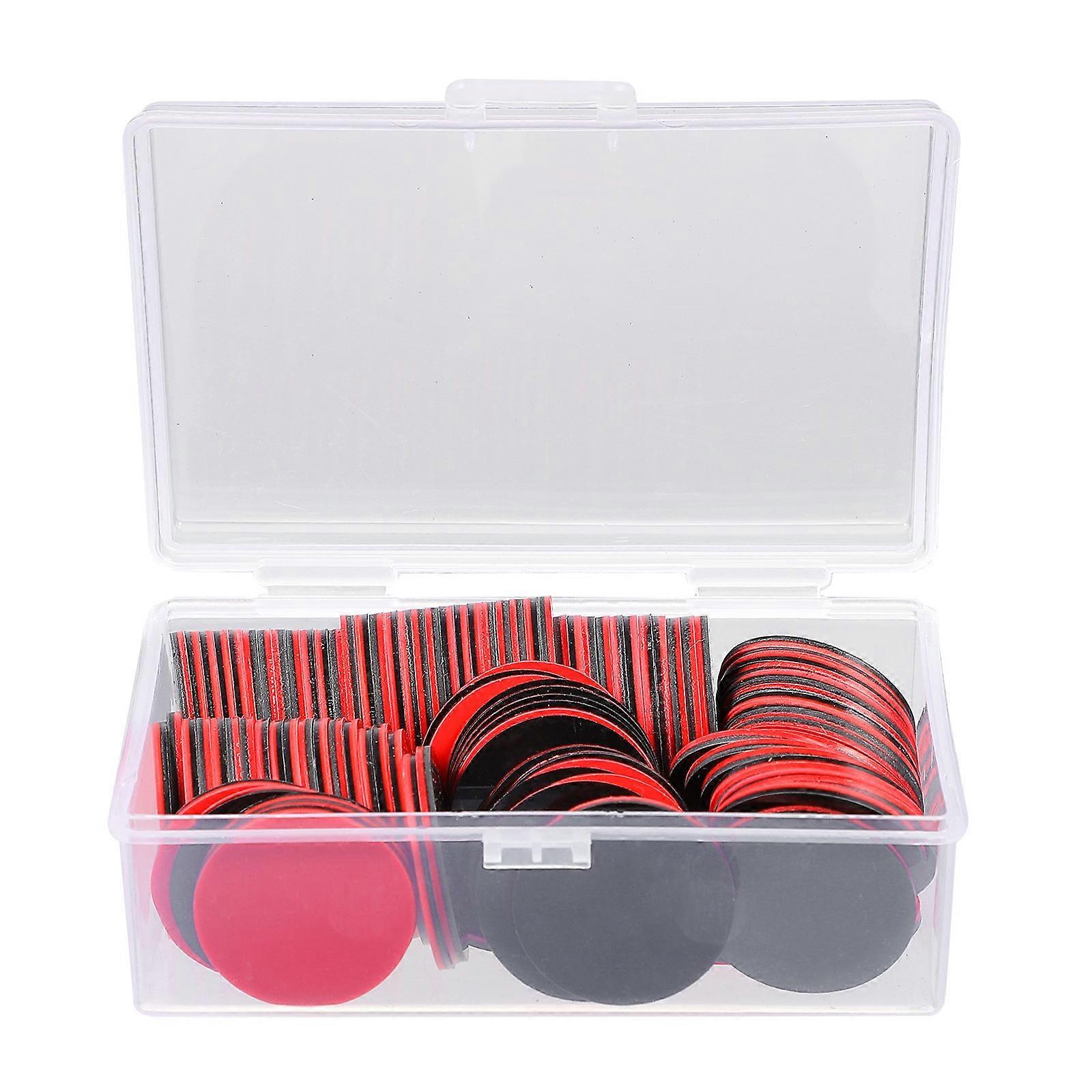 100Pcs Black Plastic Counting Chips Markers for Kids Learning and Fun Activities