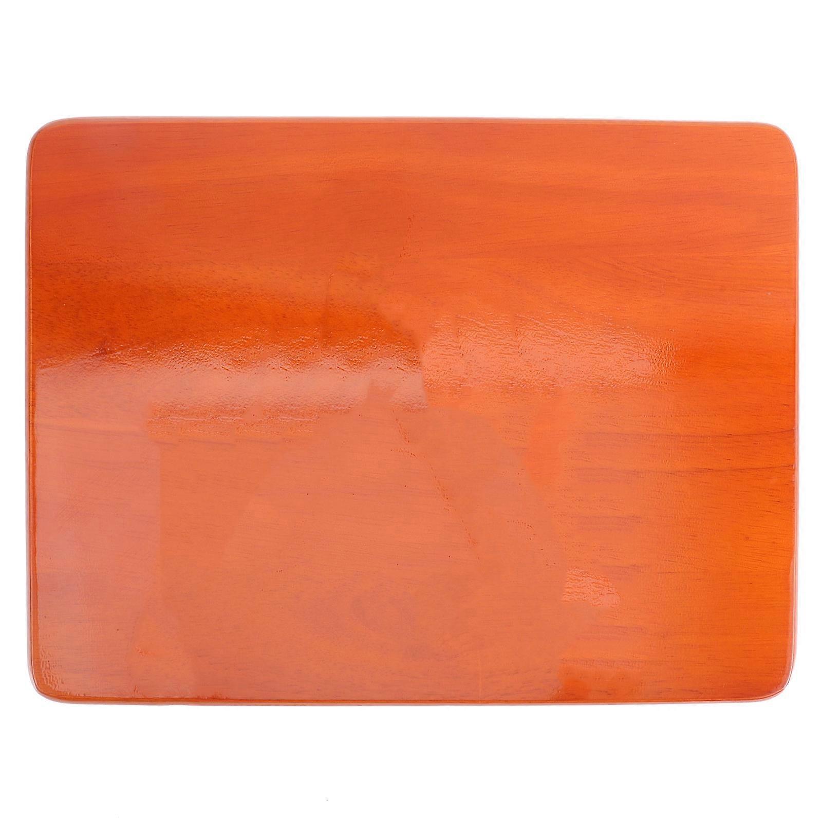 Square Stool Seat Replacement for Stool Use Wooden Material Chocolate Color