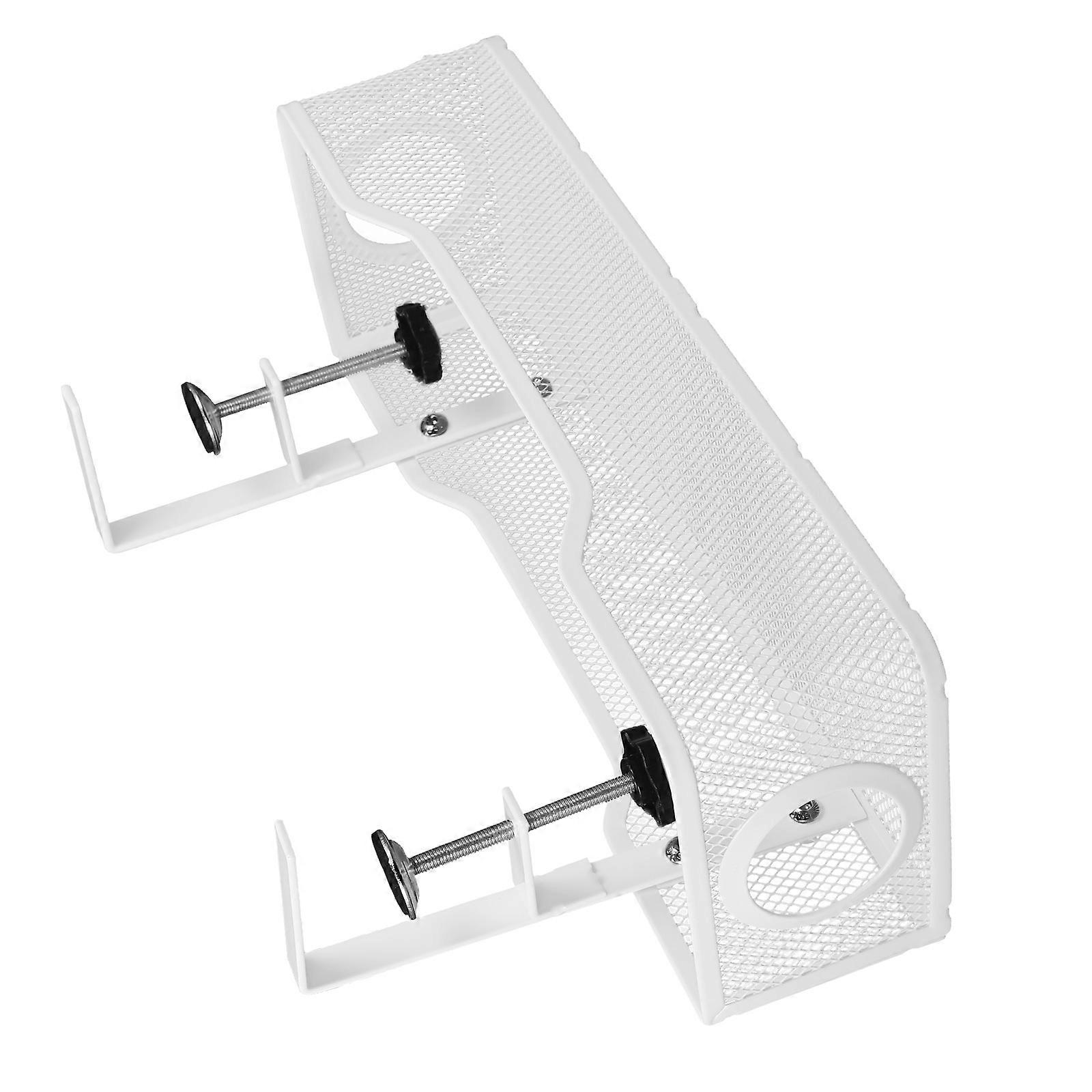 Under Desk Cable Management Tray Holder for Office Home Classroom – Compact Wire Organizer for Cables, Power Supplies, and Outlet Strips