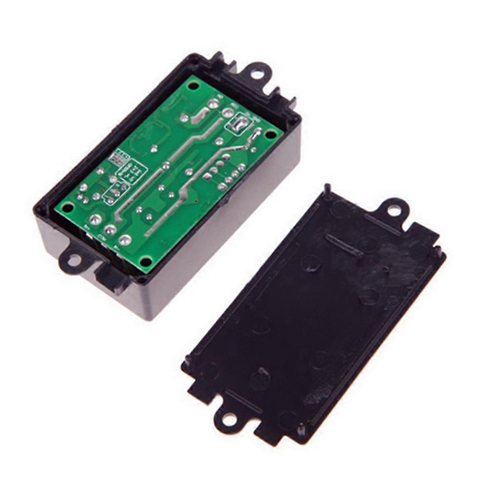 Wireless Remote Control for Long Distance Use Black Plastic Easy to Install with Buckle 12V