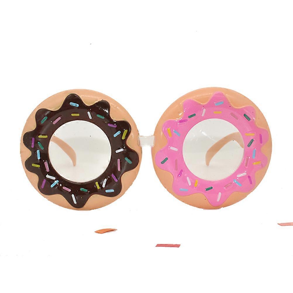 Assorted Color Donut Props for Party Supplies and Decoration Lightweight and 2pcs