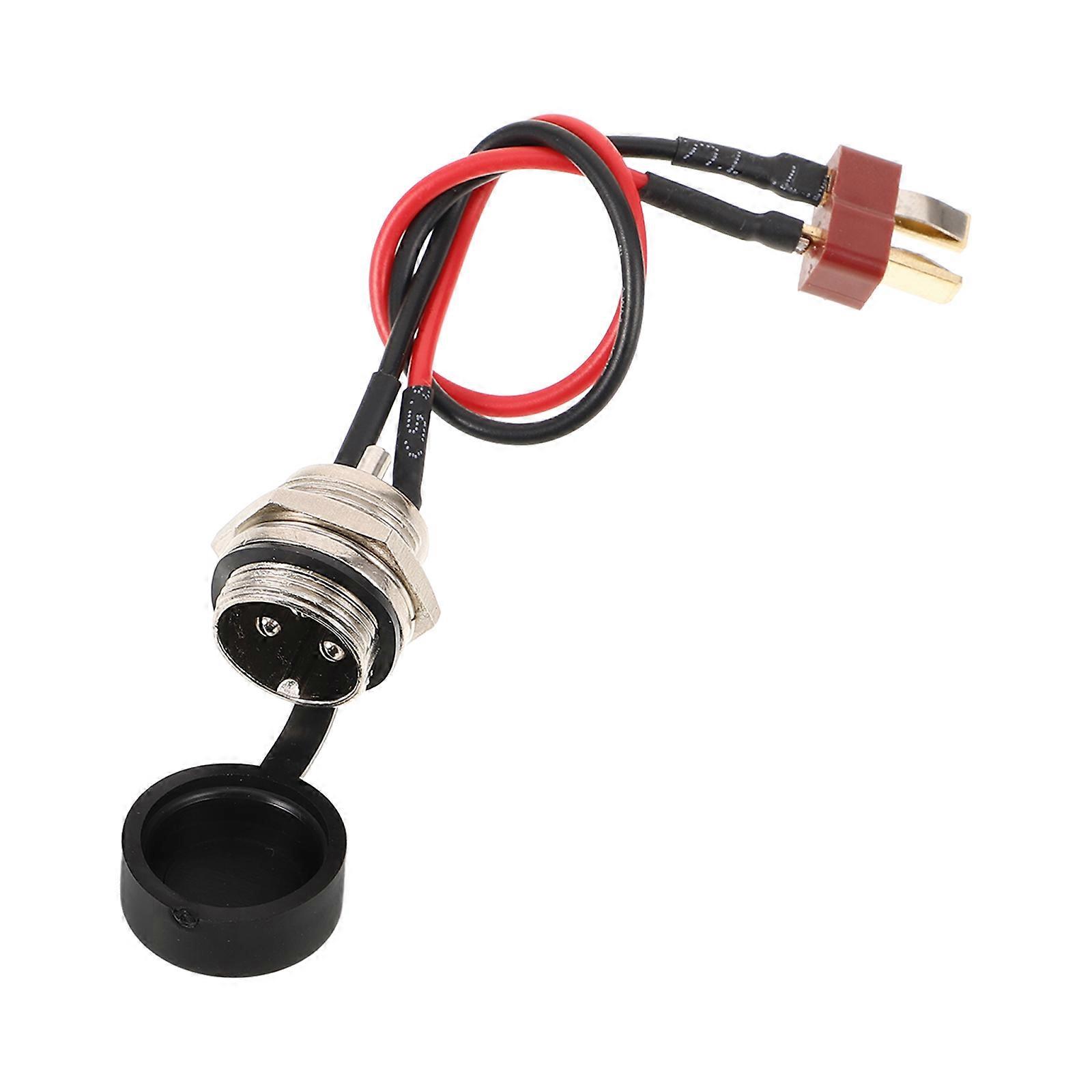 Waterproof Cap Conversion Cable Power Inlet Port Charger Plug Replacement