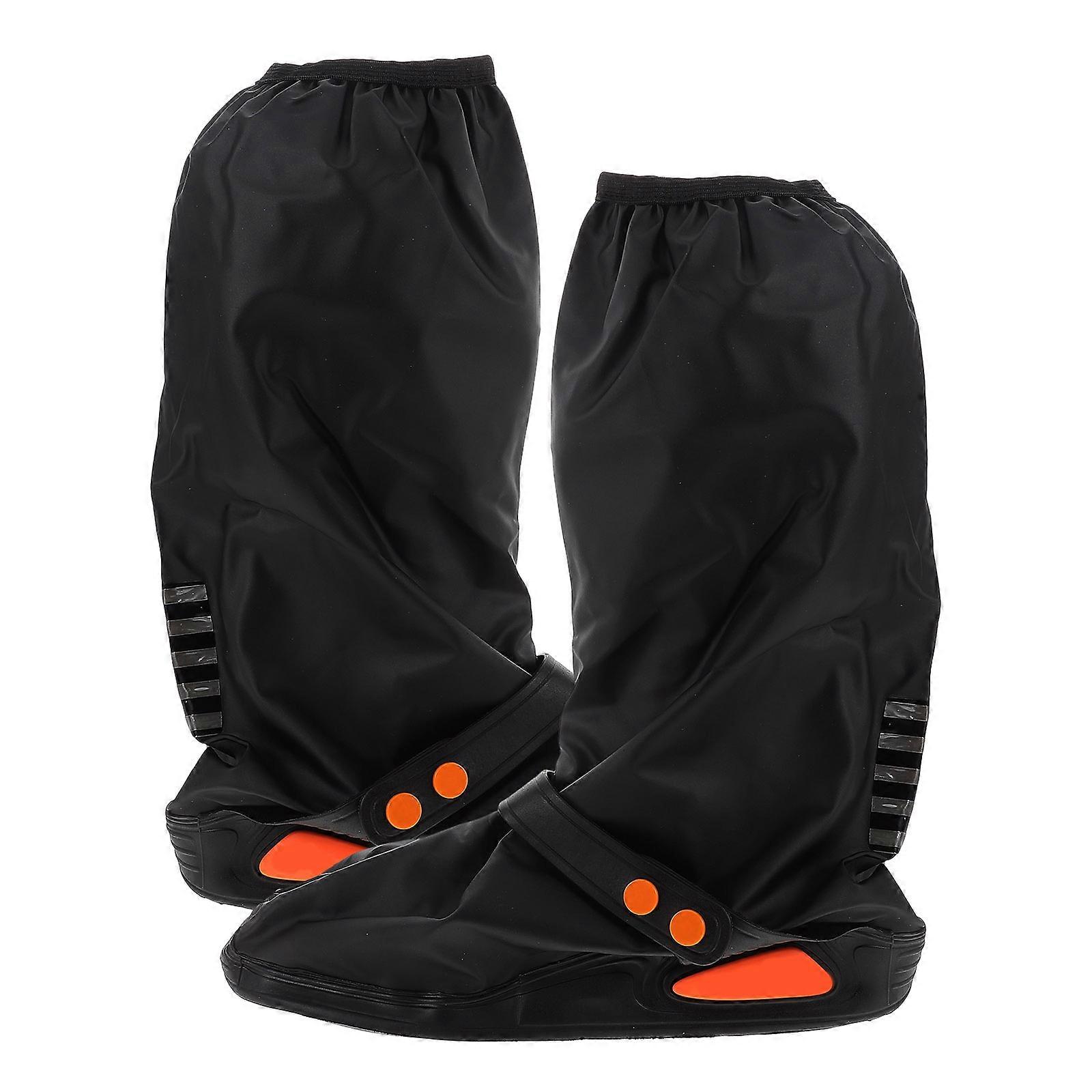 Waterproof Rain Shoe Covers For Women With Convenient Strap And Durable Material 1 Pair