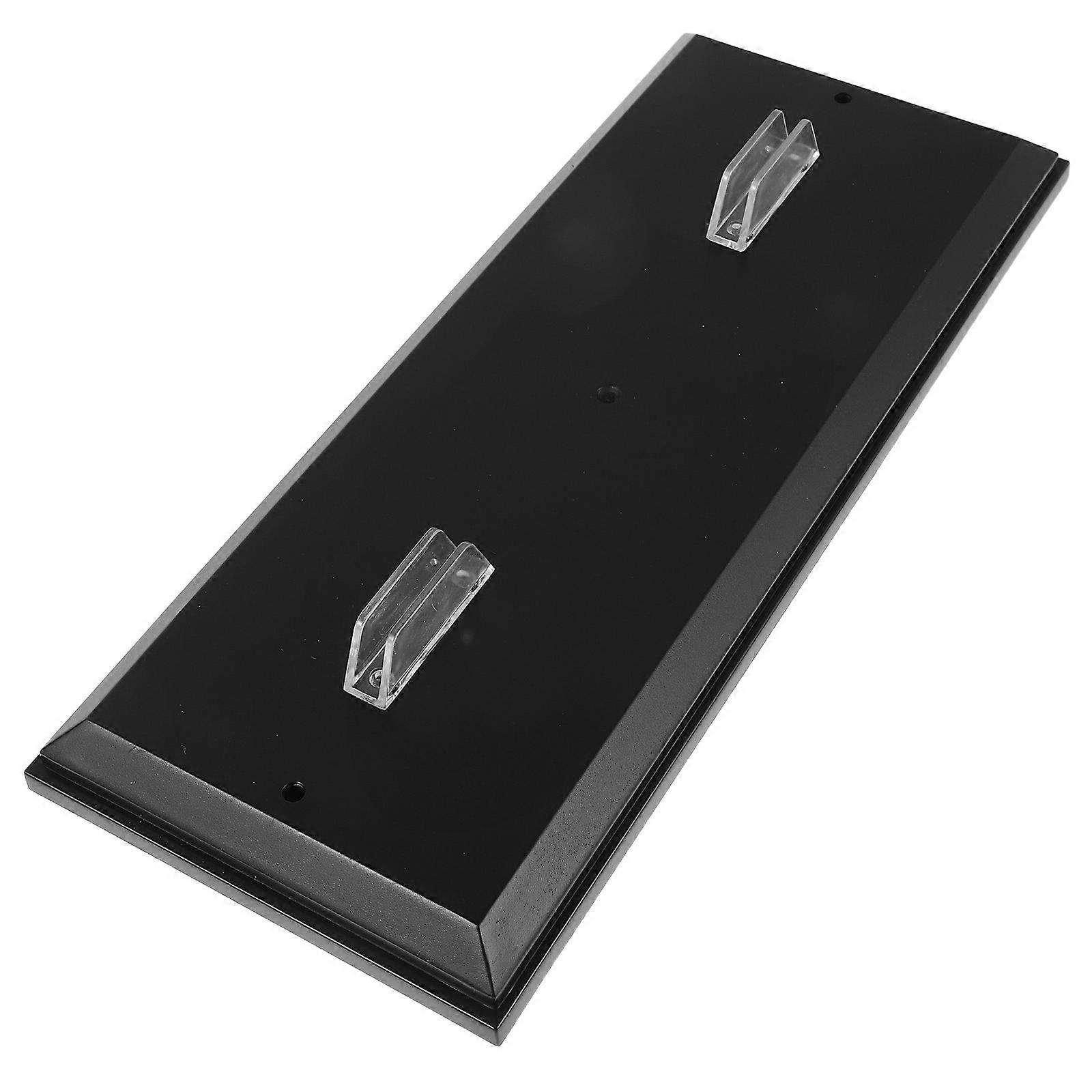 3pcs Scale Display Stand for Bikes, Space Saving Plastic Showcase Base for Efficient Display of DIY Motorbike Models